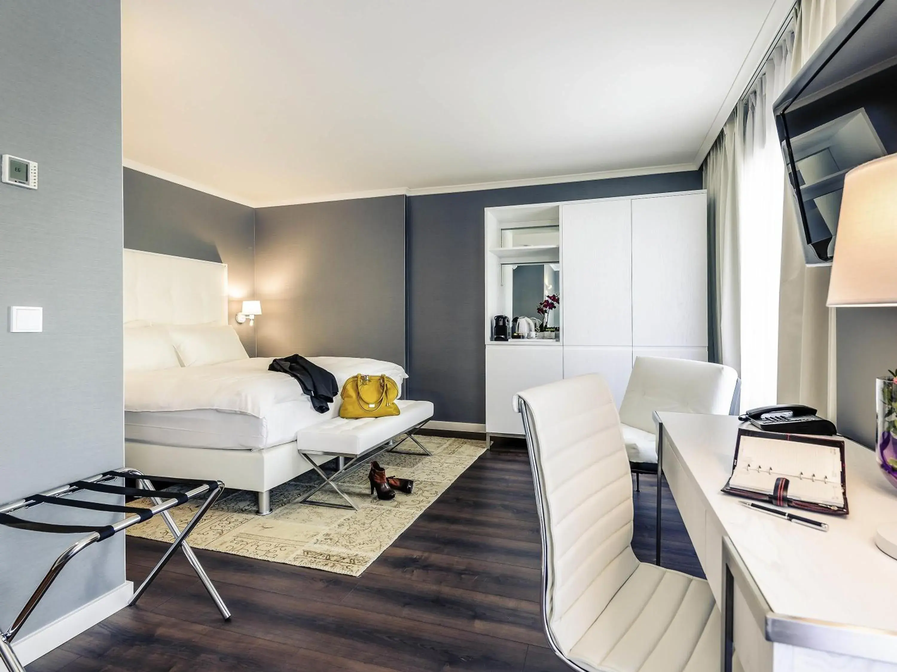 Bedroom in Mercure Hotel Raphael Wien Bedroom in Mercure Hotel Raphael Wien