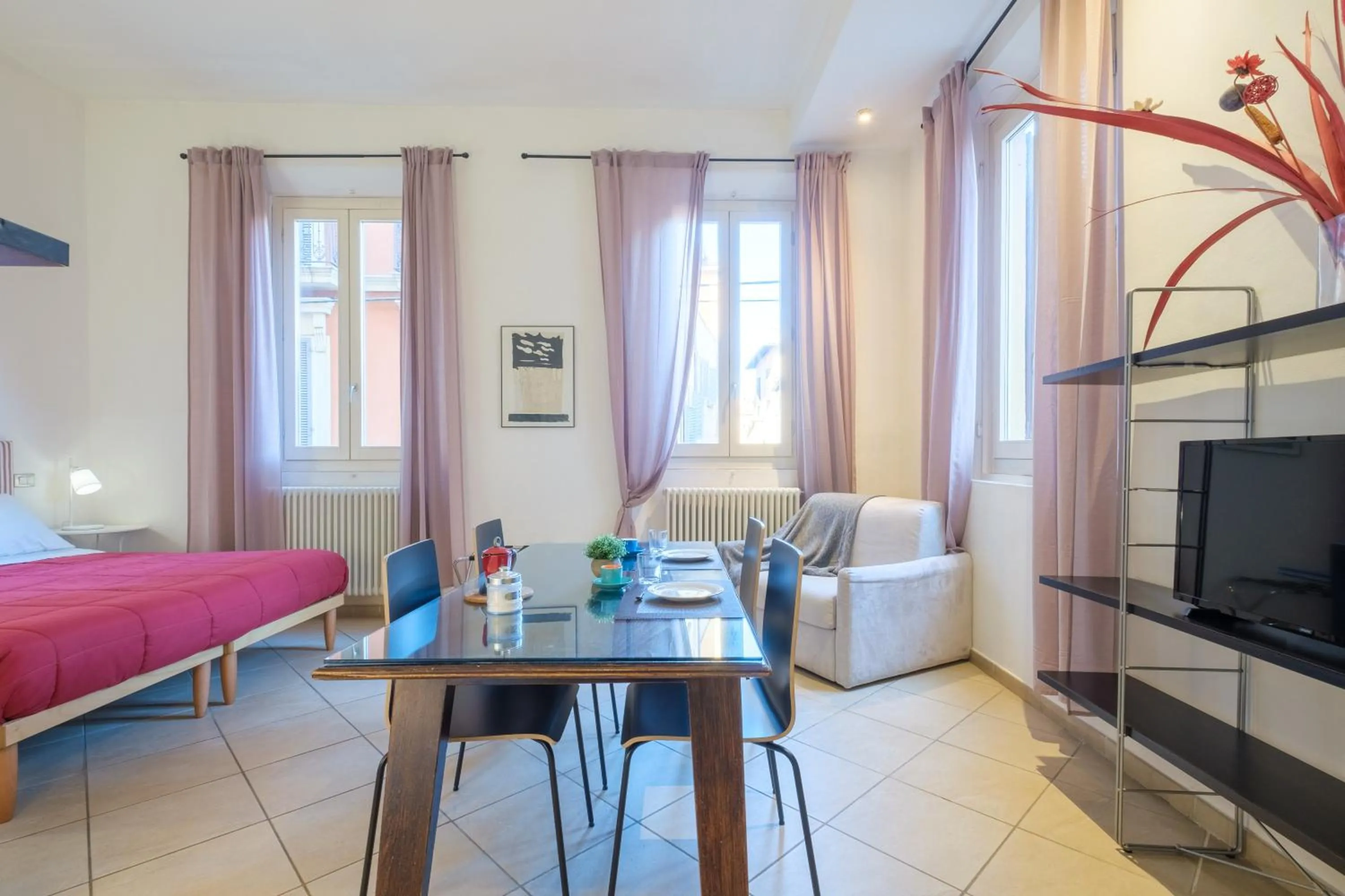 Bed in Residenza Ariosto by Studio Vita