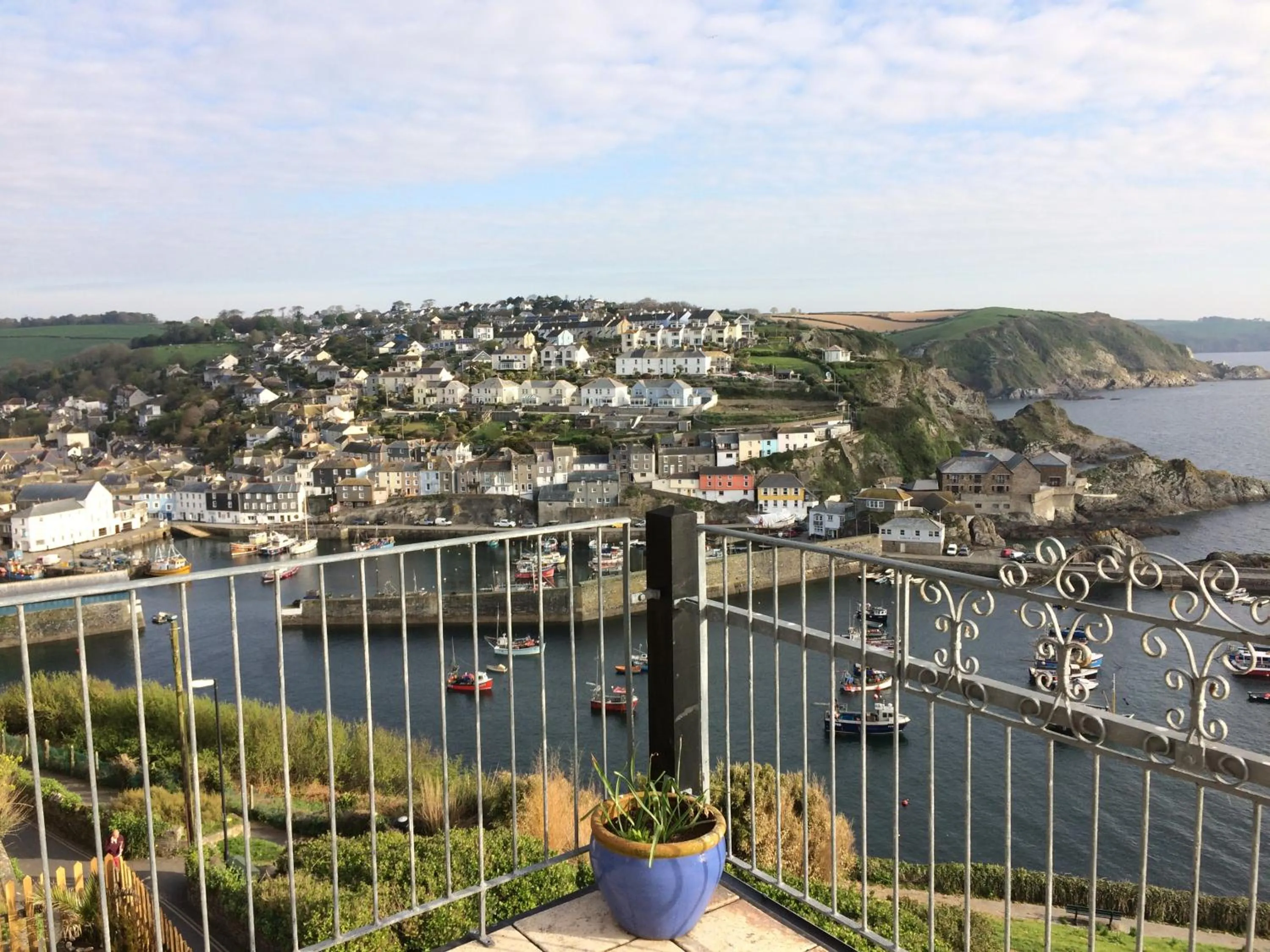 Sea view in Honeycombe House