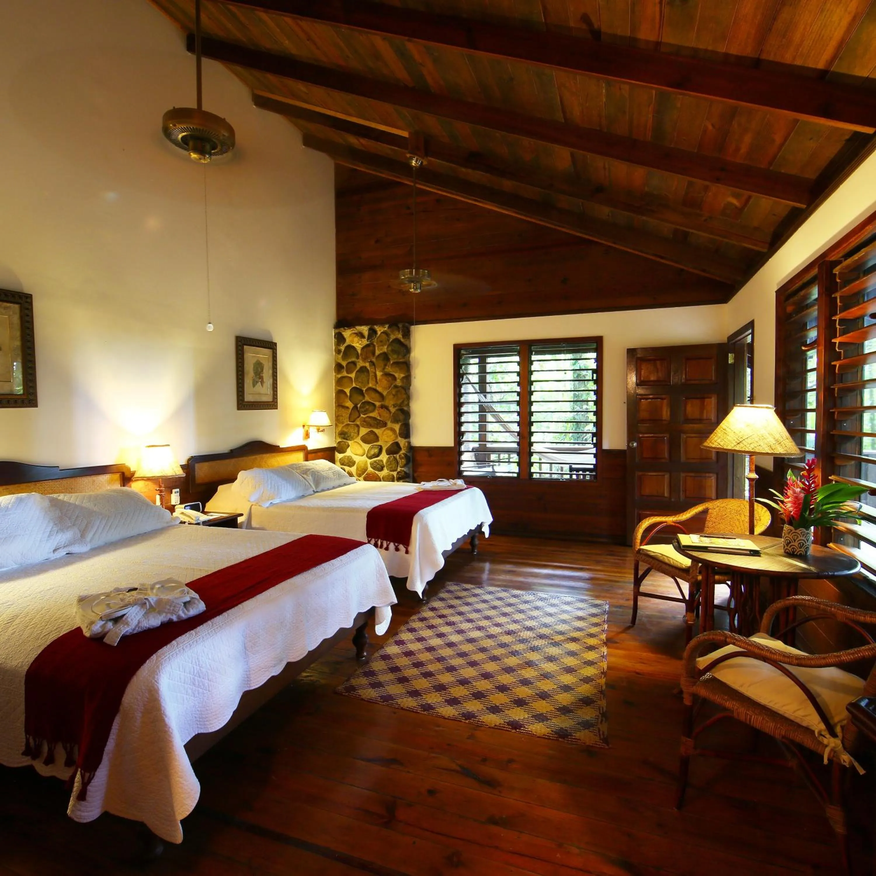 Bedroom, Bed in The Lodge at Pico Bonito