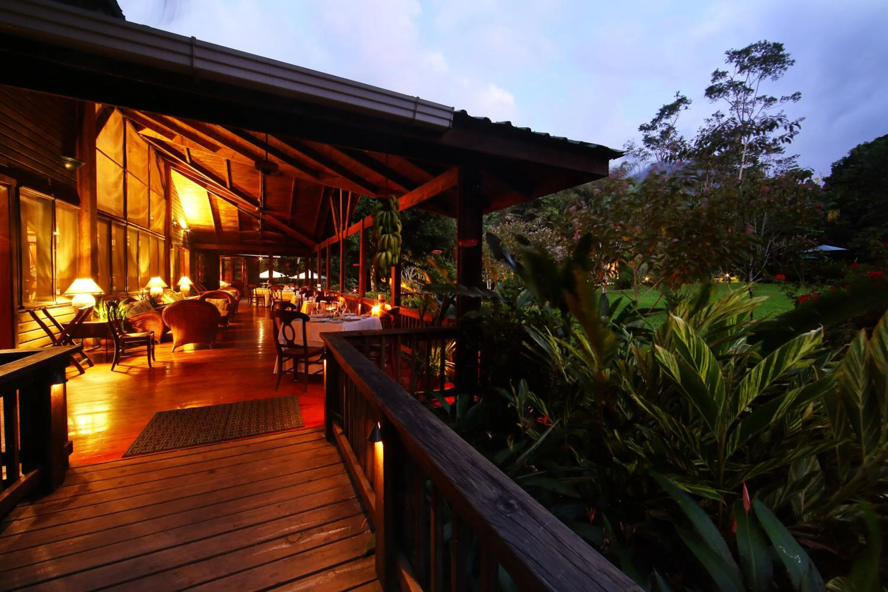 Restaurant/places to eat in The Lodge at Pico Bonito