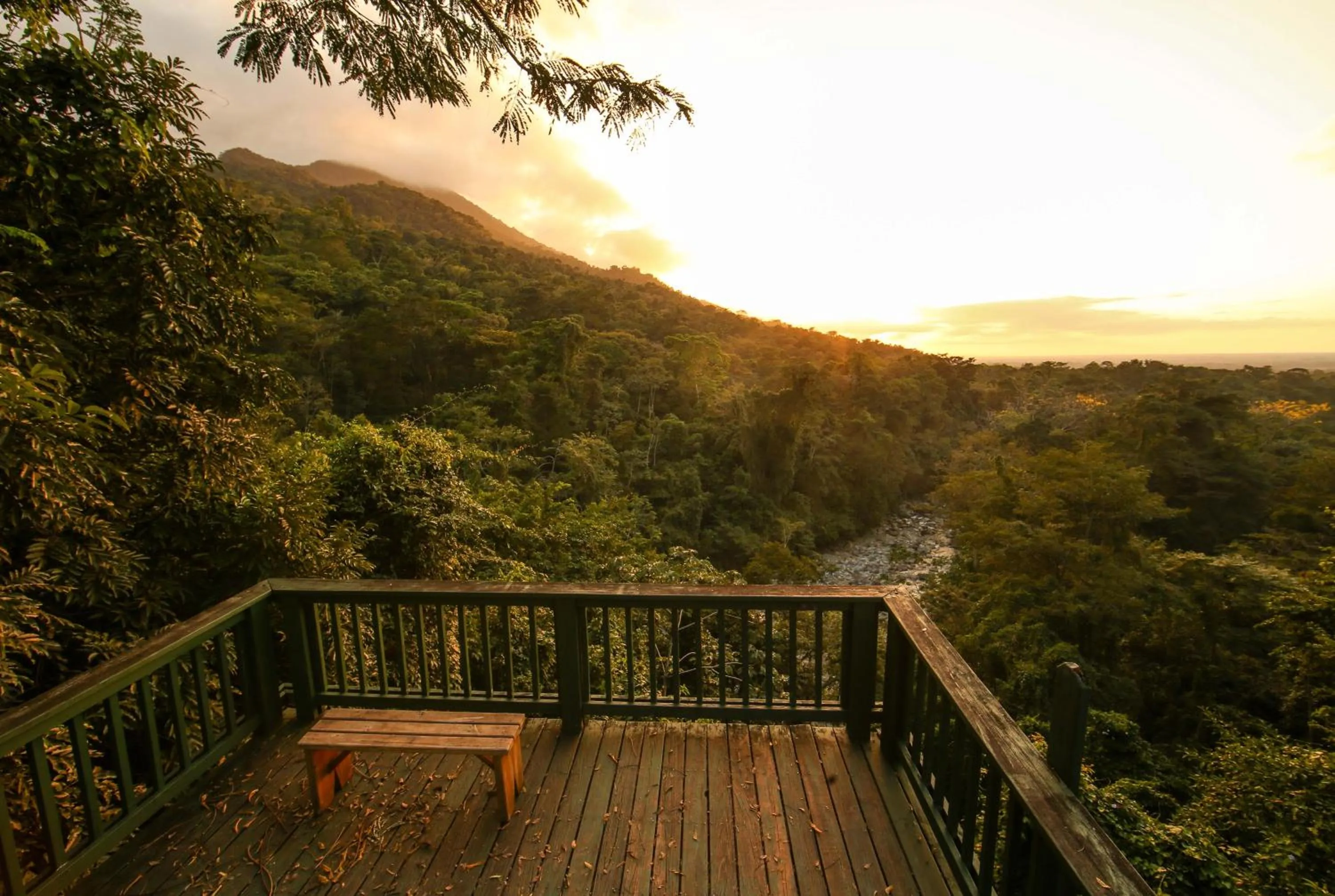 Balcony/Terrace in The Lodge at Pico Bonito
