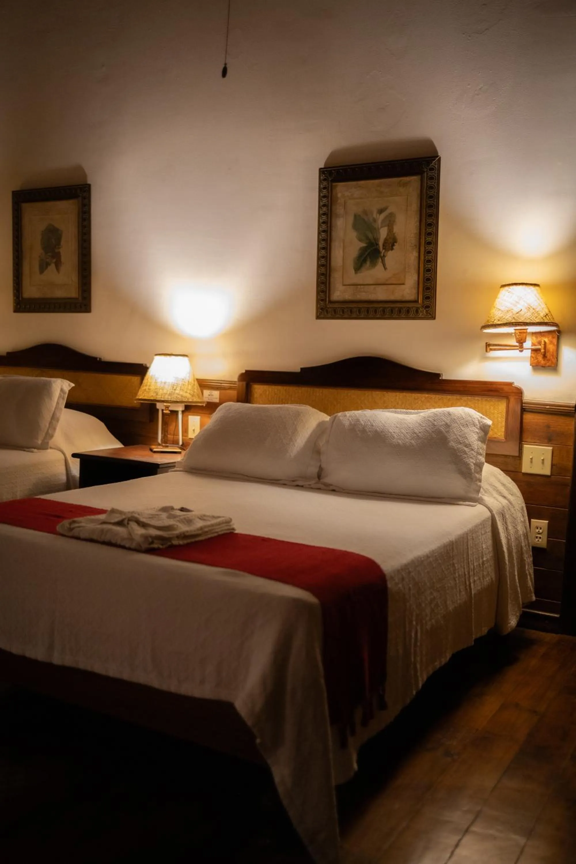 Bed in The Lodge at Pico Bonito