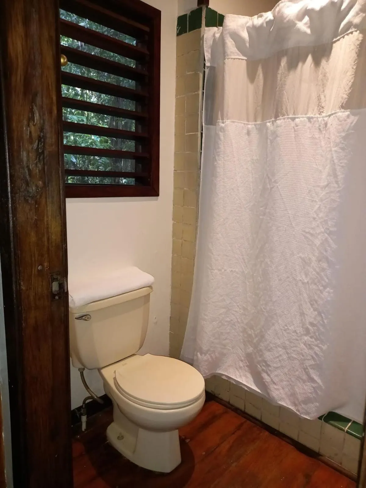 Shower in The Lodge at Pico Bonito