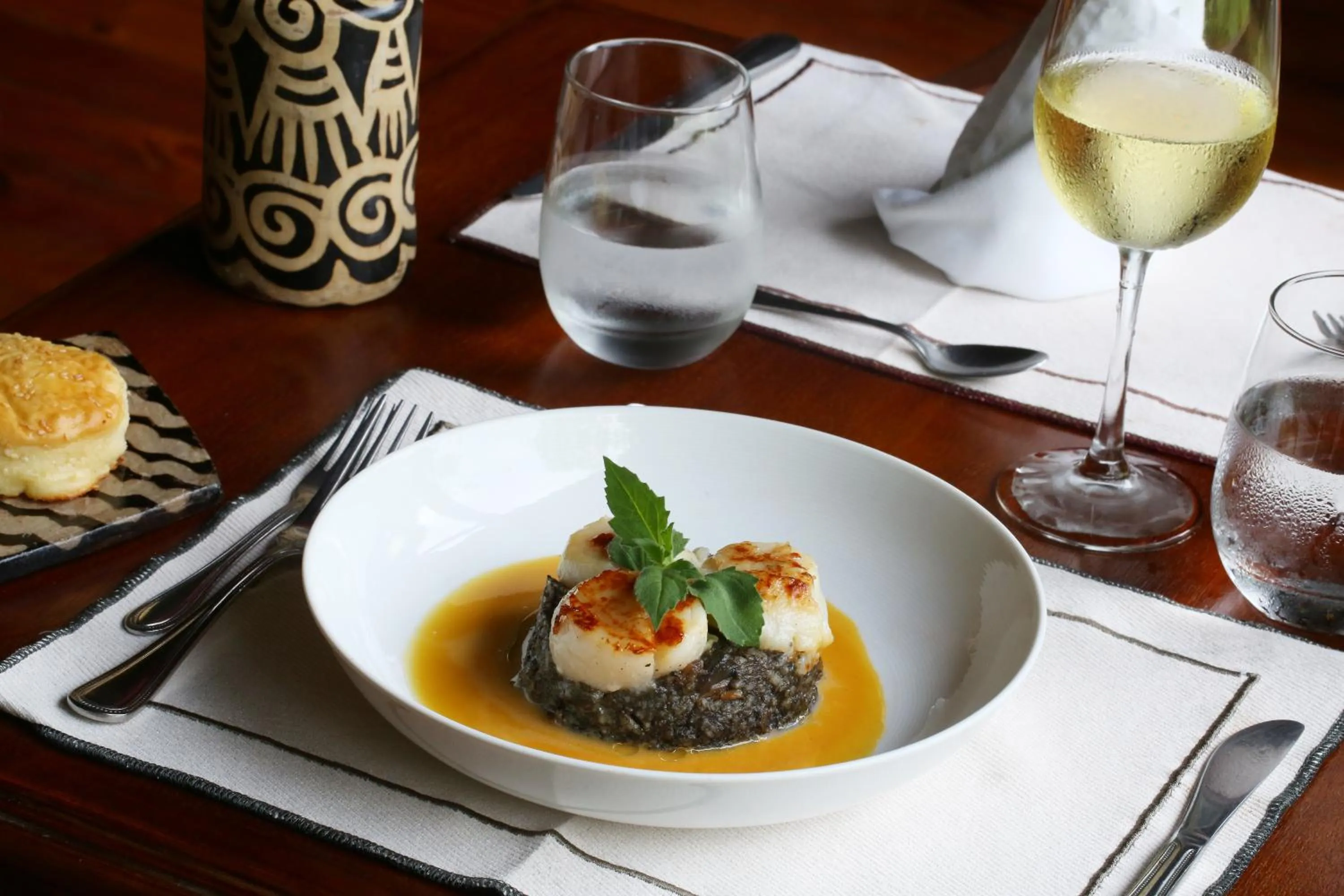 Food close-up in The Lodge at Pico Bonito