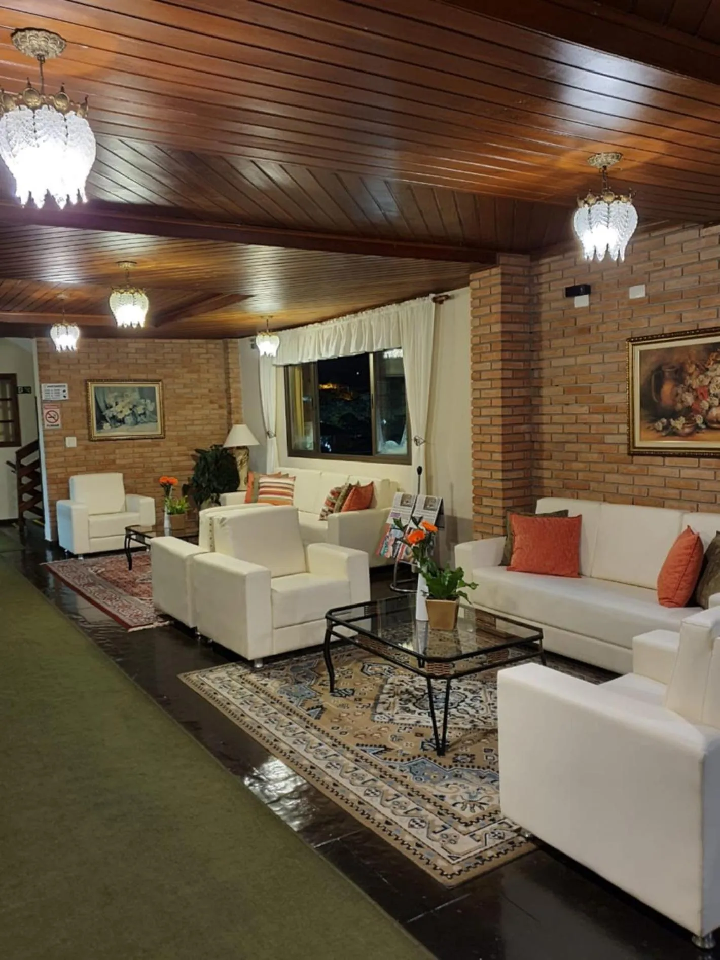 Lobby or reception in Hotel Portal das Aguas