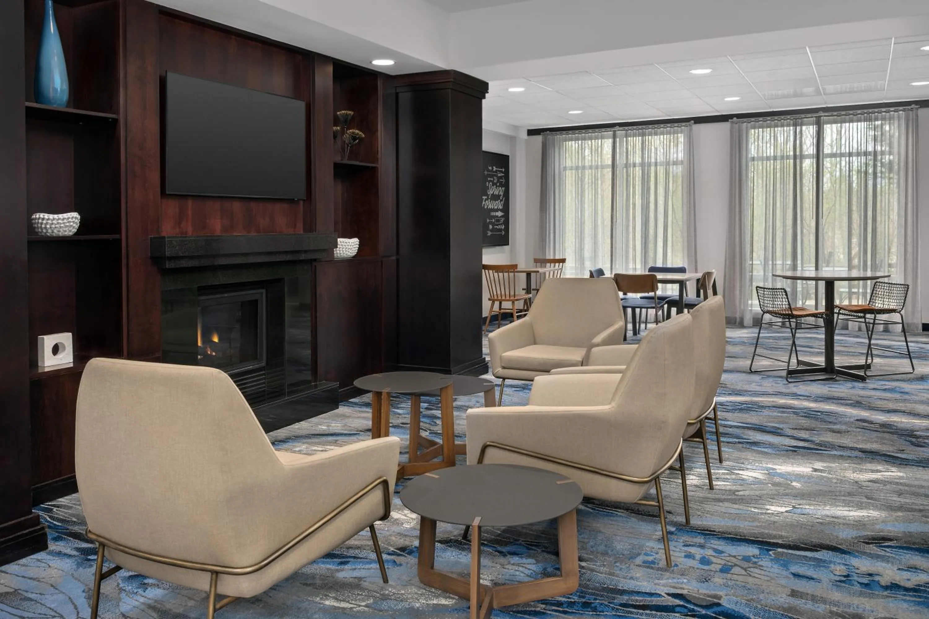 Lobby or reception in Fairfield by Marriott Tacoma Puyallup