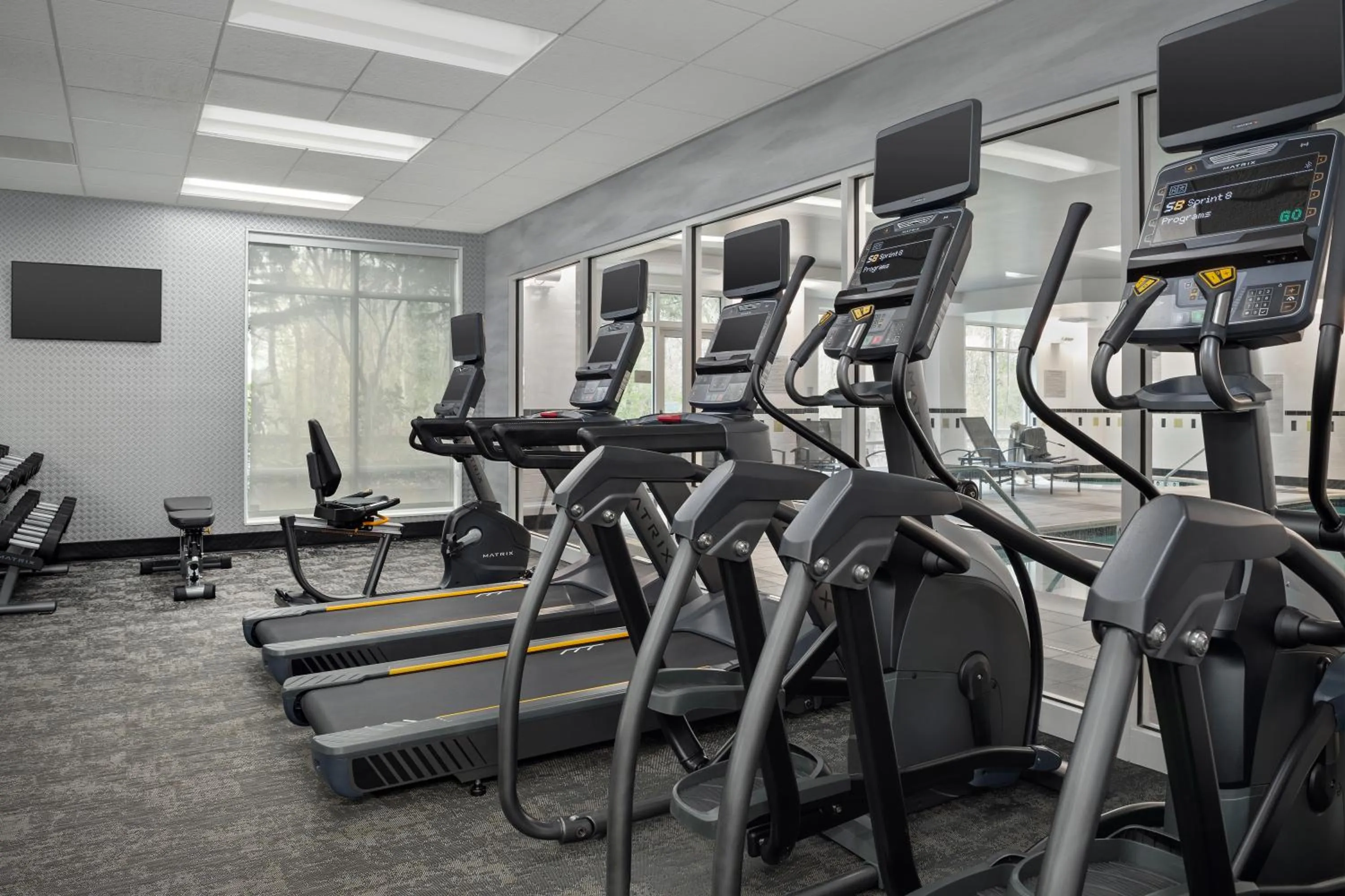 Fitness centre/facilities in Fairfield by Marriott Tacoma Puyallup