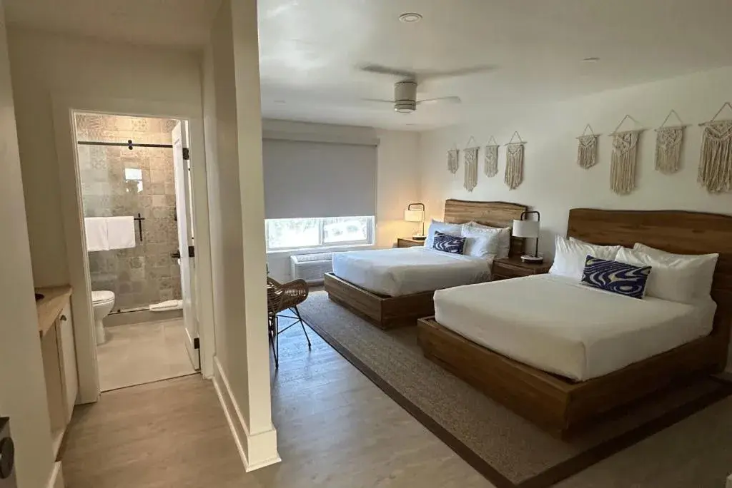 Bed in Laguna Surf Lodge by SCP Hotels Bed in Laguna Surf Lodge by SCP Hotels