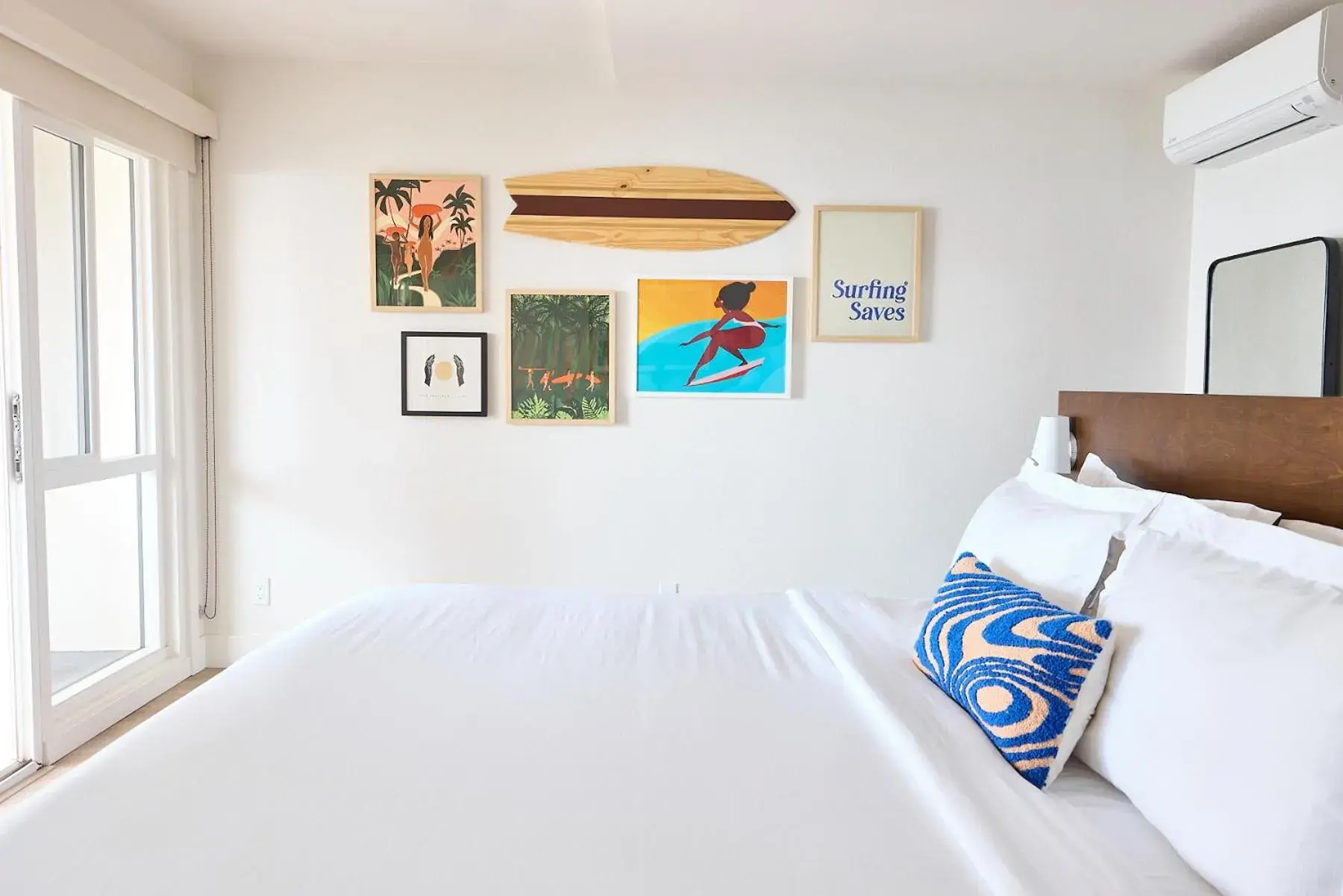 Bed in Laguna Surf Lodge by SCP Hotels Bed in Laguna Surf Lodge by SCP Hotels