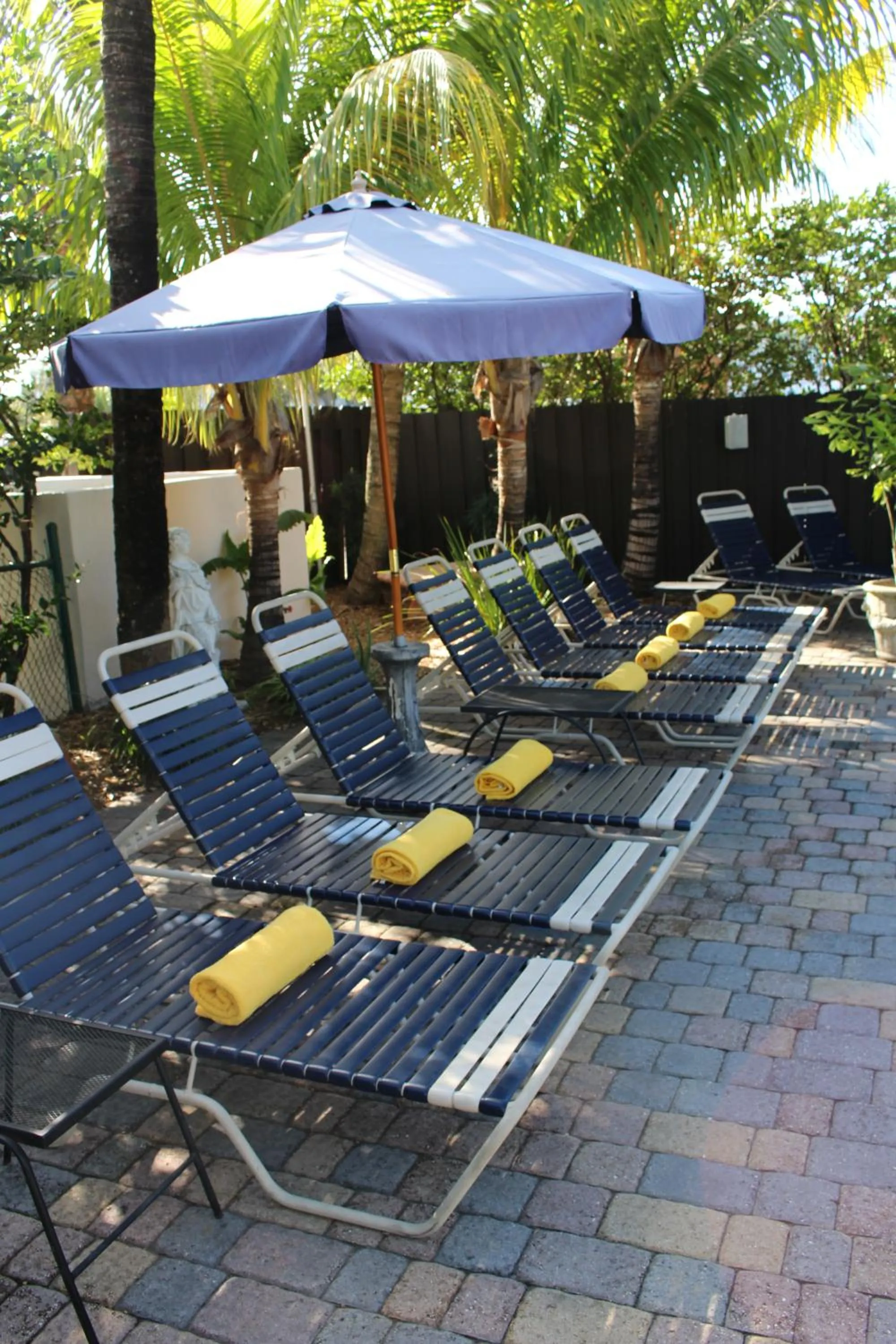 Balcony/Terrace in The Cabanas Guesthouse & Spa - Gay Resort catering to Gay Men