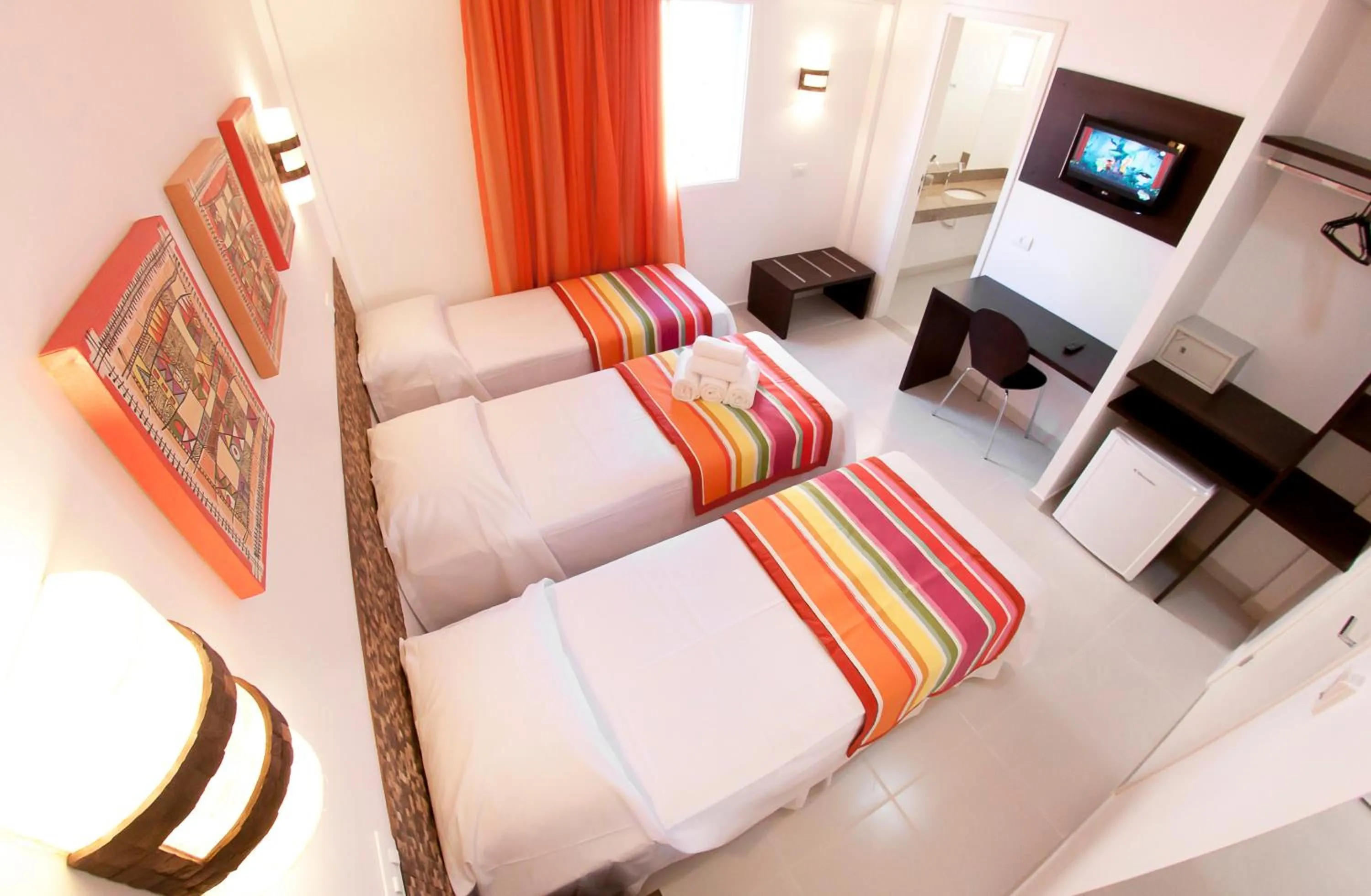 Bedroom, Bed in Pousada Eco Maceio