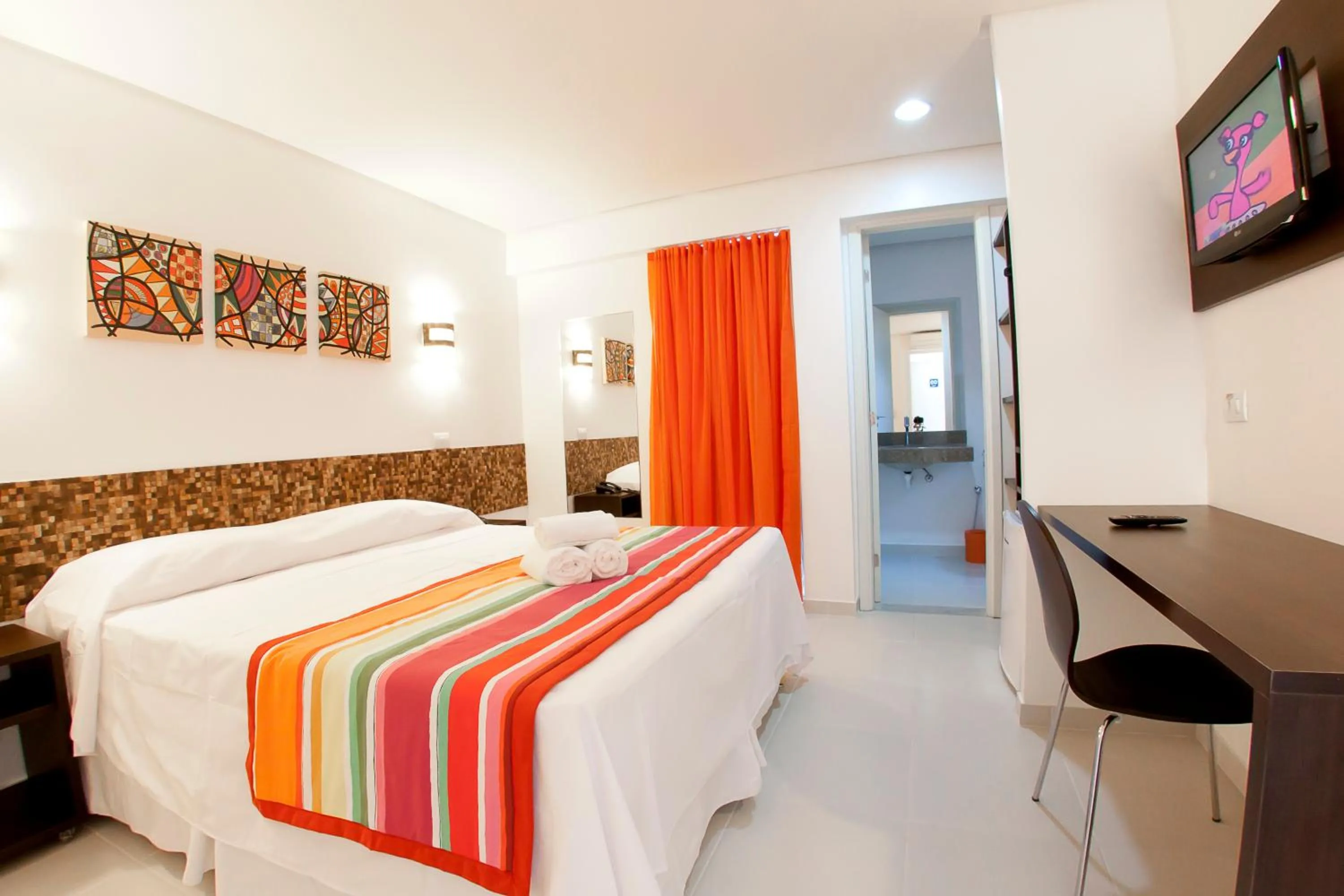 Bedroom, Bed in Pousada Eco Maceio