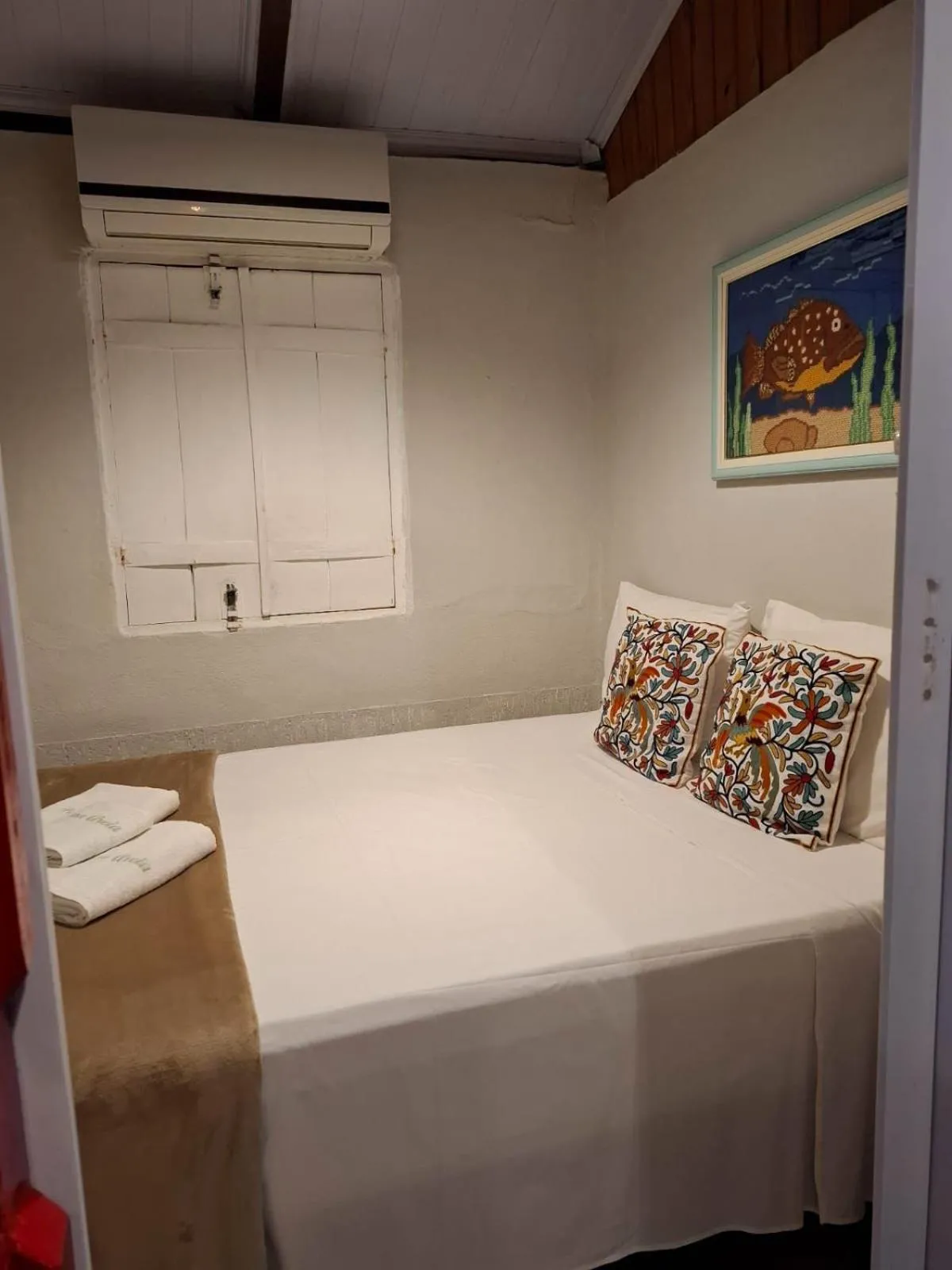 Bed in Pousada dos Navegantes