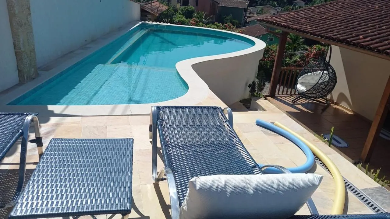 Swimming pool in Pousada dos Navegantes