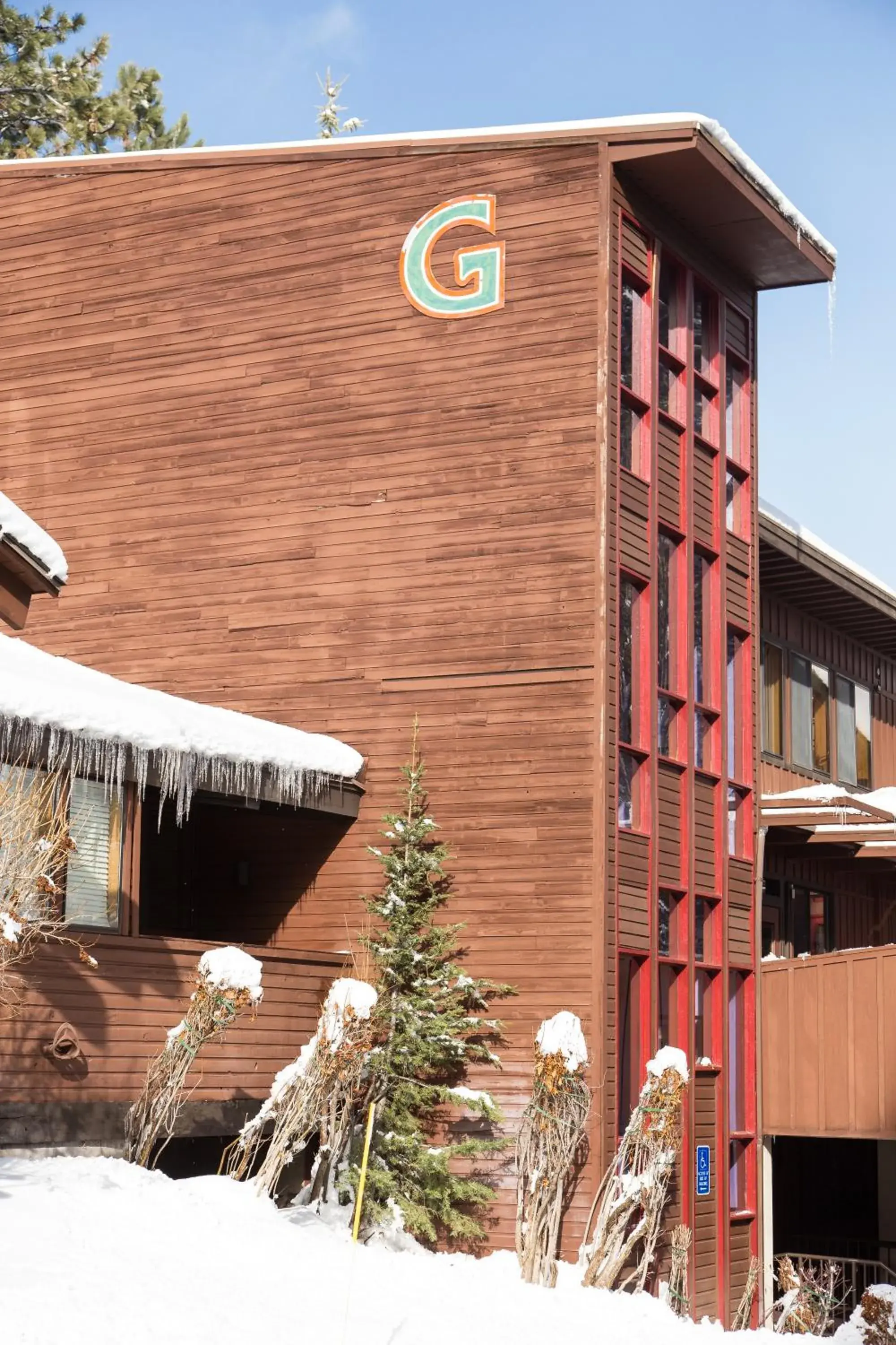 Facade/entrance in Granlibakken Tahoe Facade/entrance in Granlibakken Tahoe