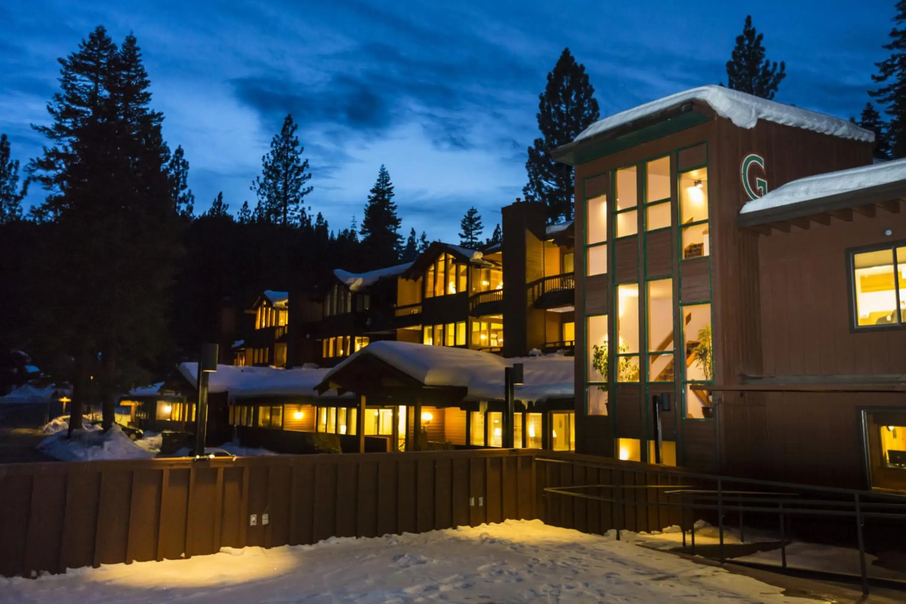 Facade/entrance in Granlibakken Tahoe Facade/entrance in Granlibakken Tahoe