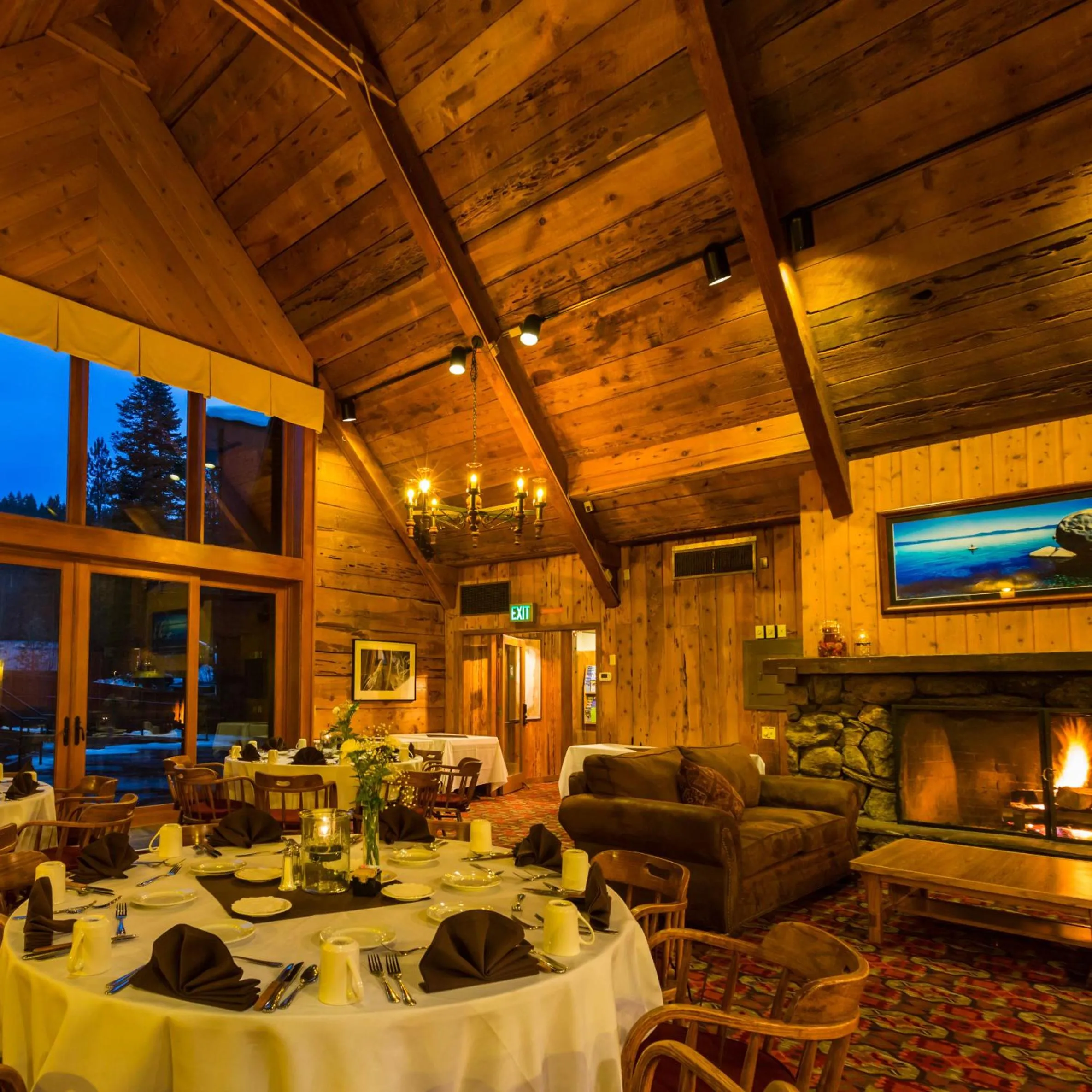 Restaurant/places to eat in Granlibakken Tahoe