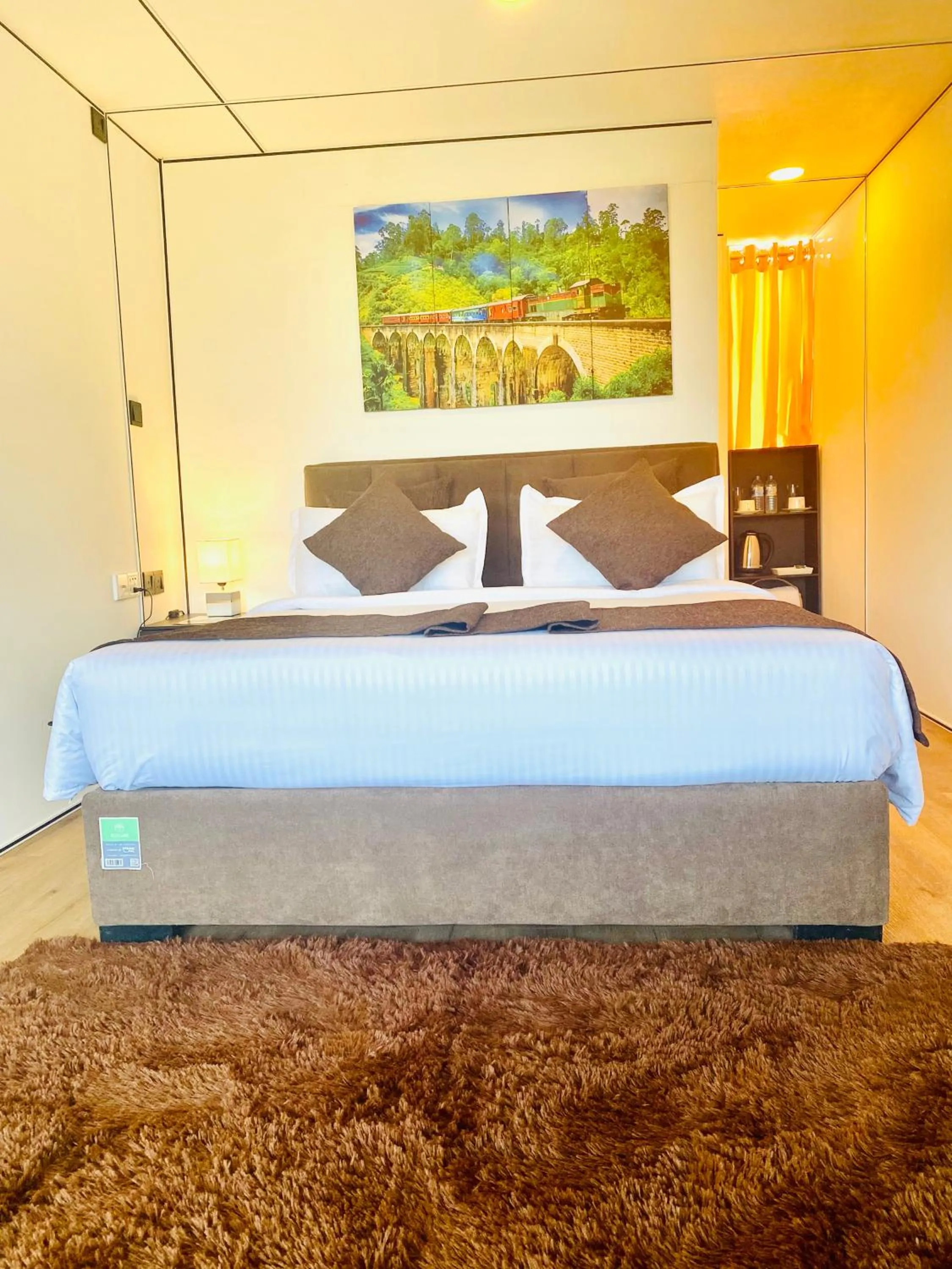 Bed in Box on clouds