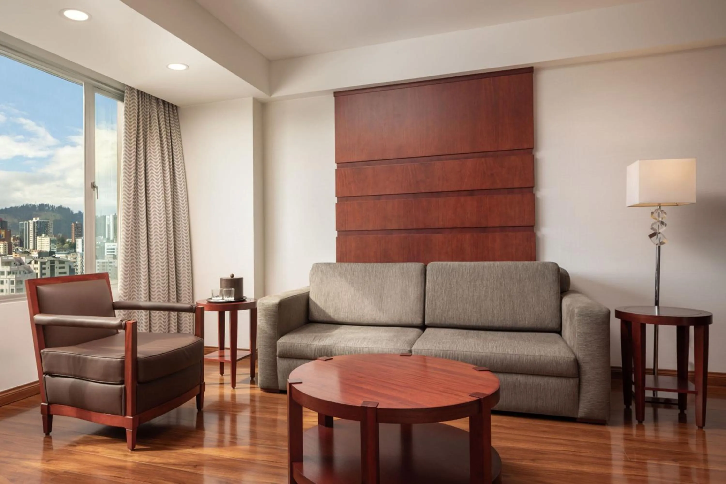 Living room in JW Marriott Quito