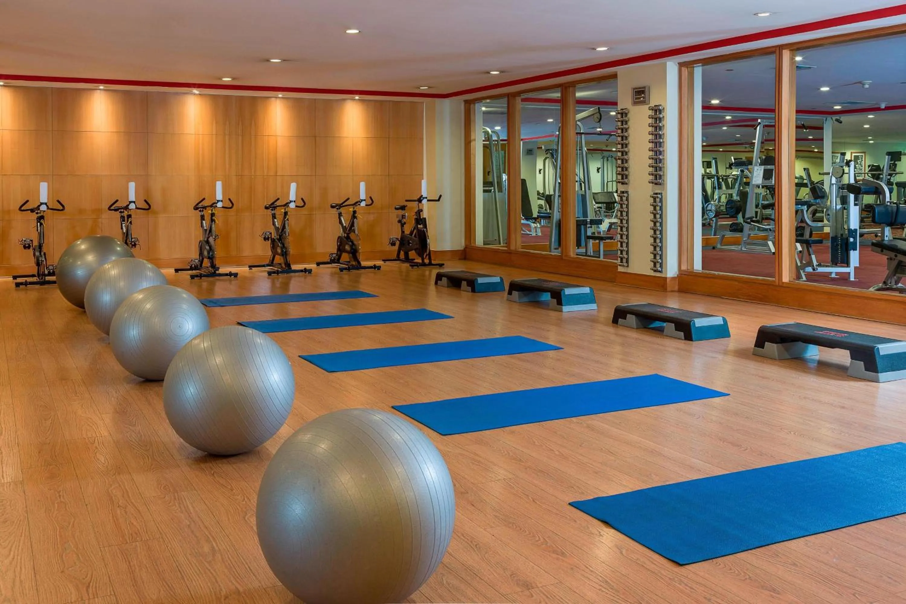 Fitness centre/facilities in JW Marriott Quito