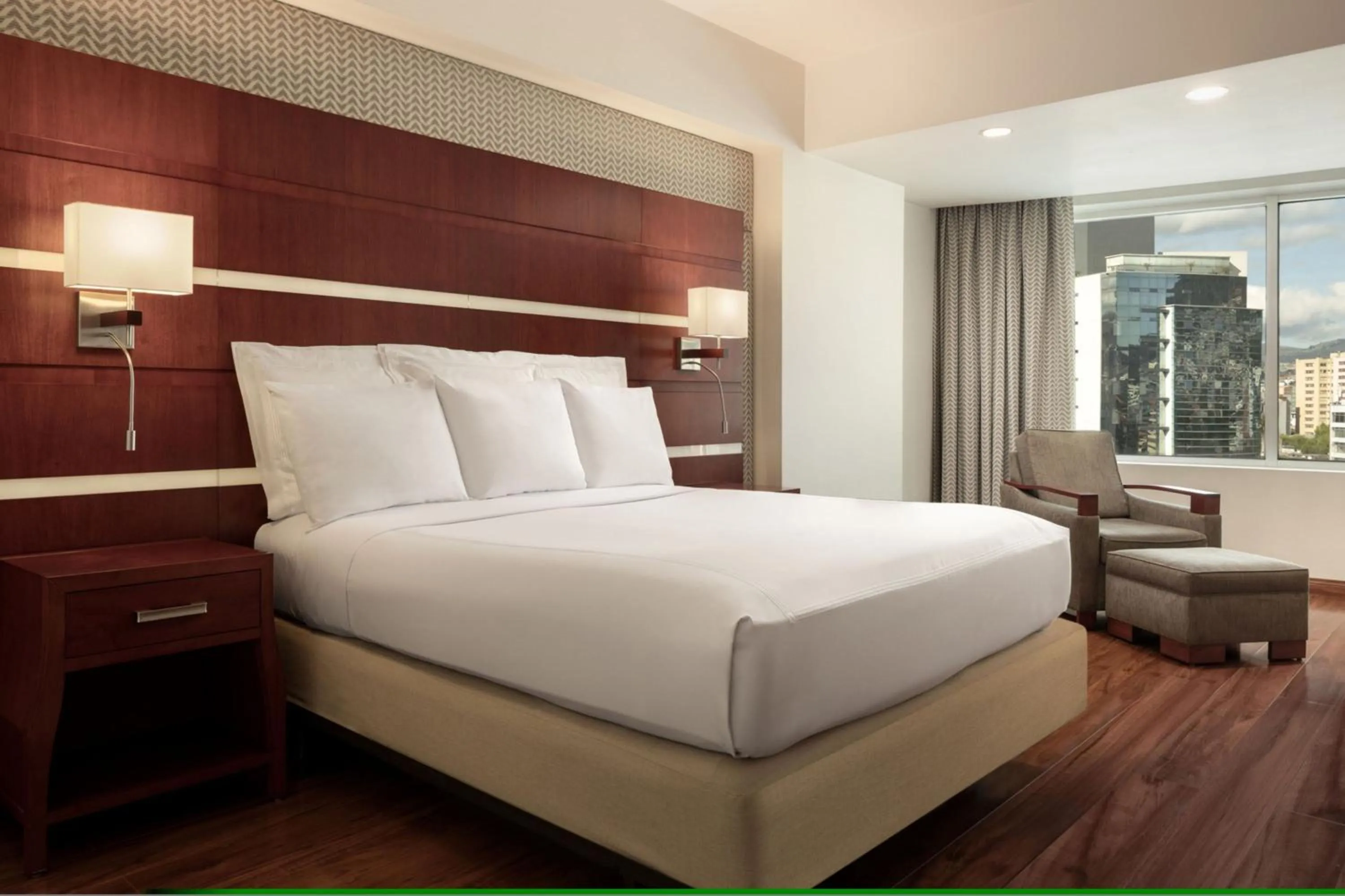 Photo of the whole room, Bed in JW Marriott Quito