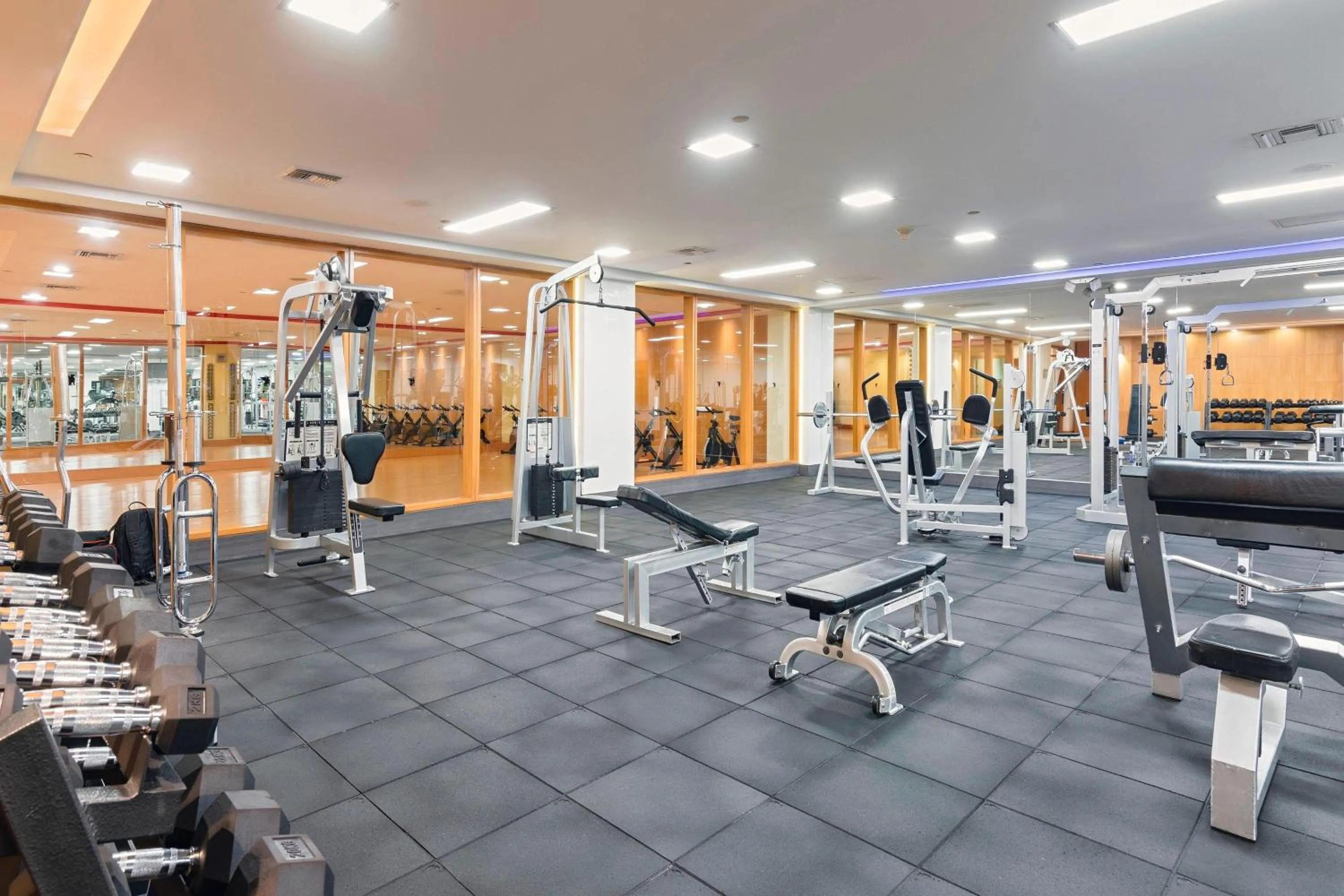 Fitness centre/facilities in JW Marriott Quito