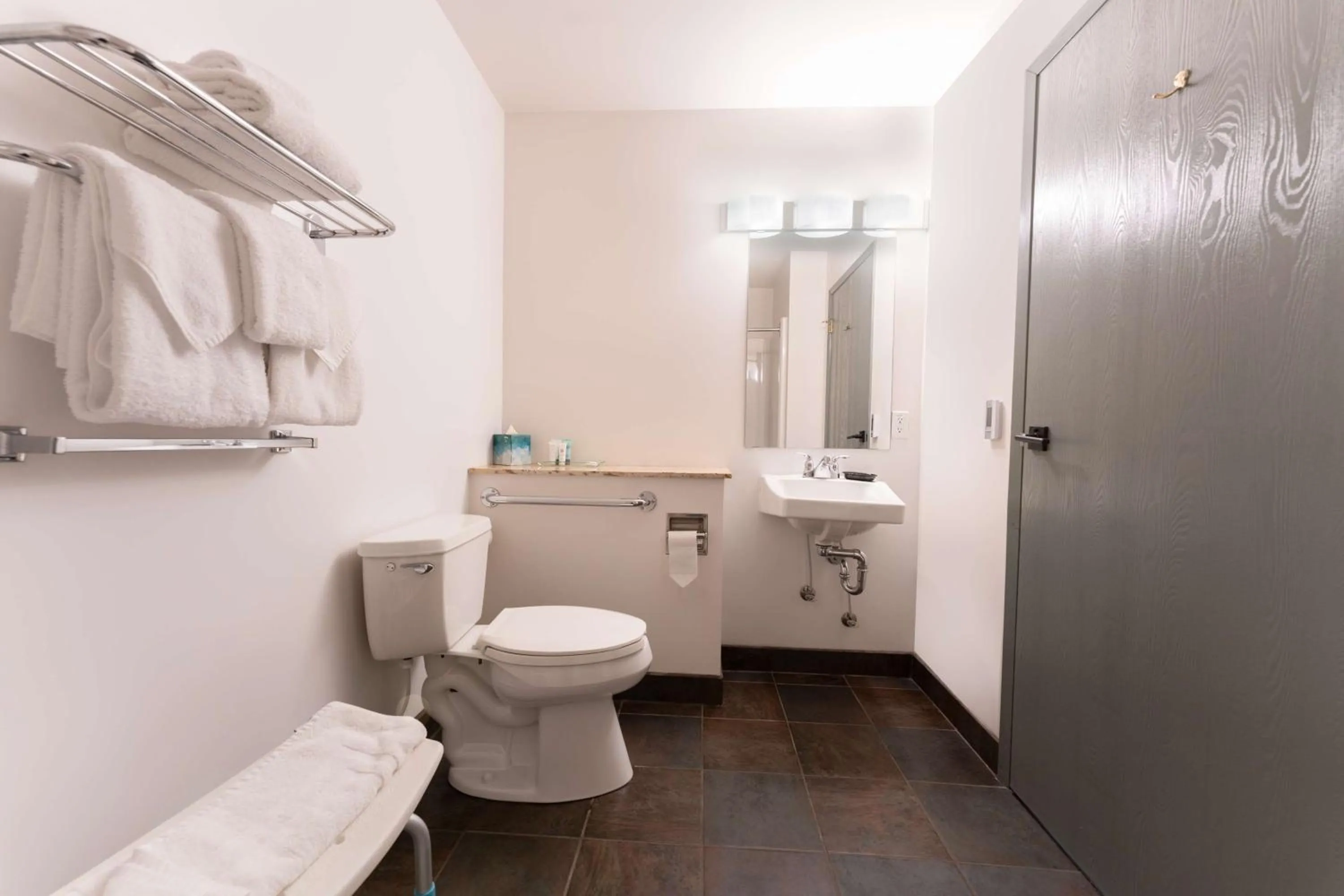 Bathroom in Prestige Hudson Bay Lodge & Conference Centre, WorldHotels Crafted Collection