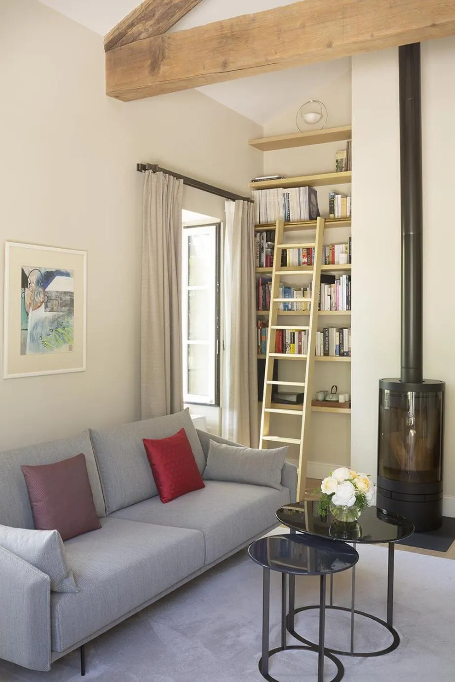 Living room in Château de Montcaud