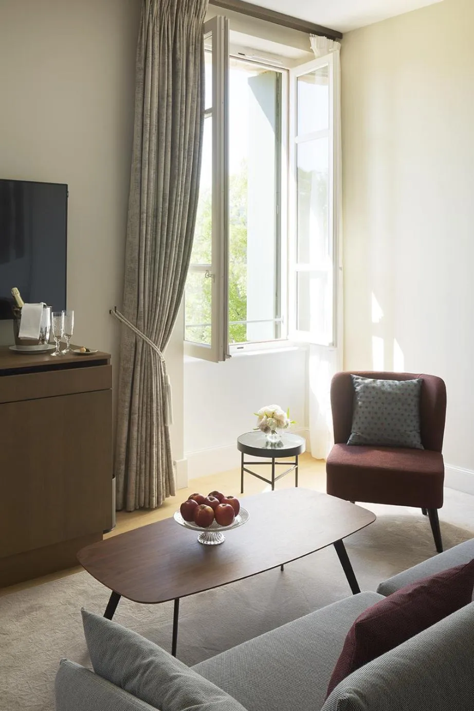 Living room in Château de Montcaud