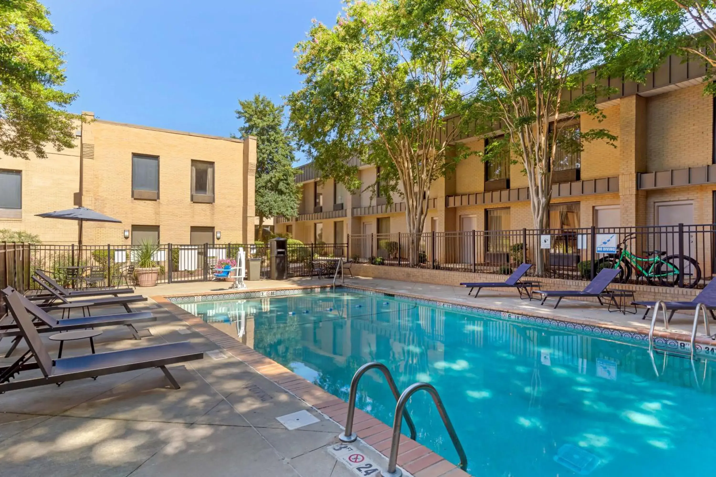 Pool view in Best Western Plus Cary - NC State Pool view in Best Western Plus Cary - NC State