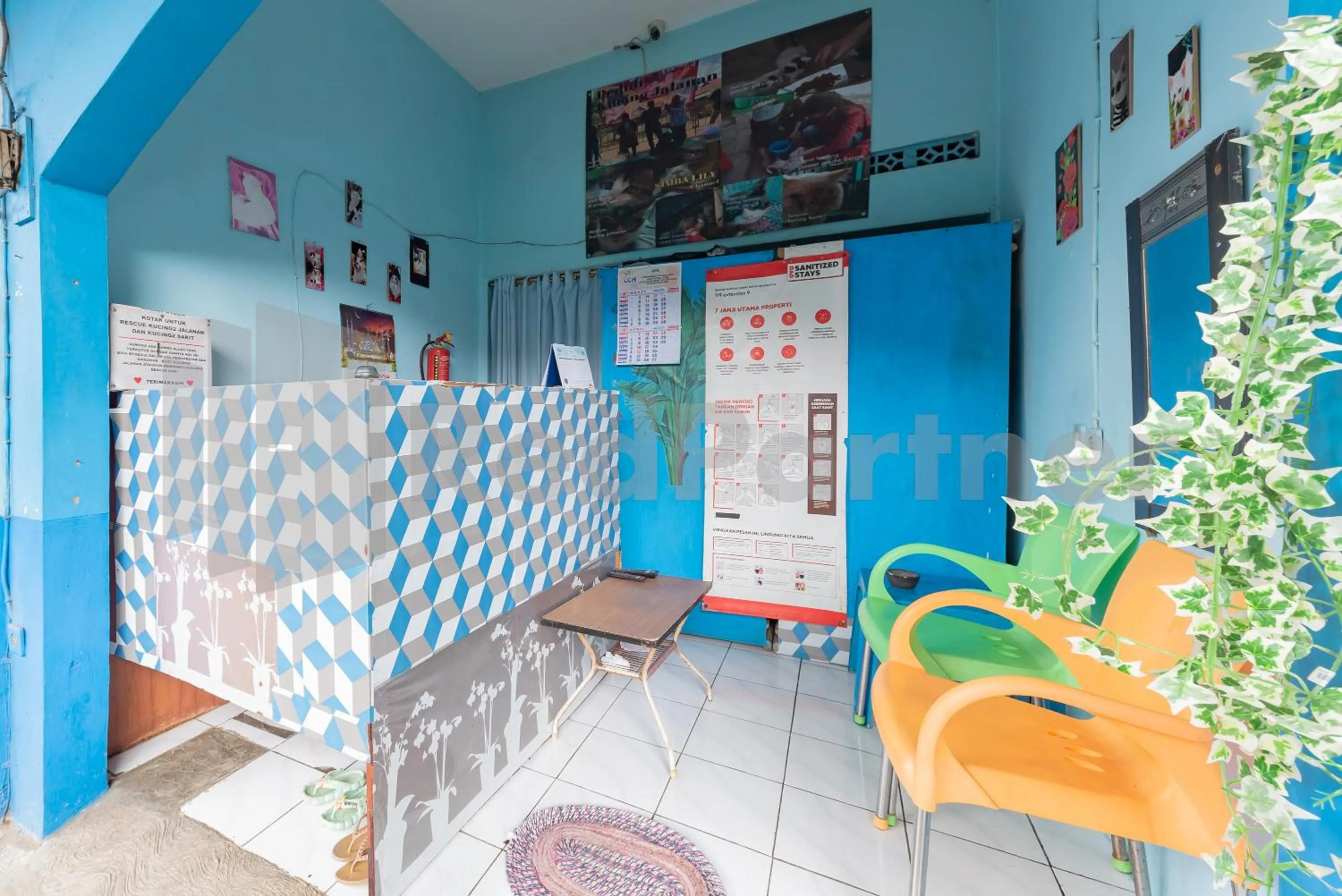 Lobby or reception in Grha Blue Sky Syariah RedPartner