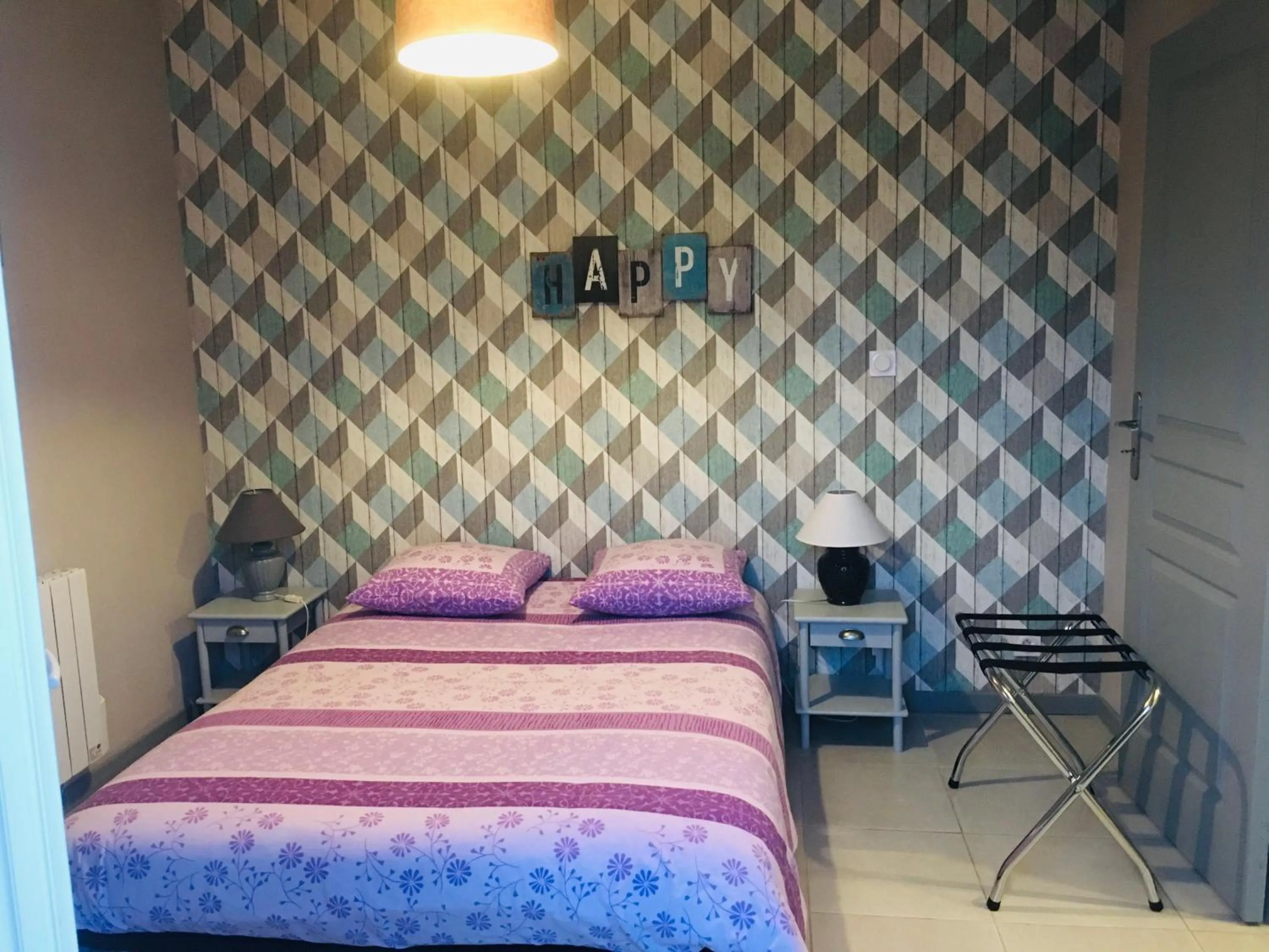 Bed in Les chambres du roc