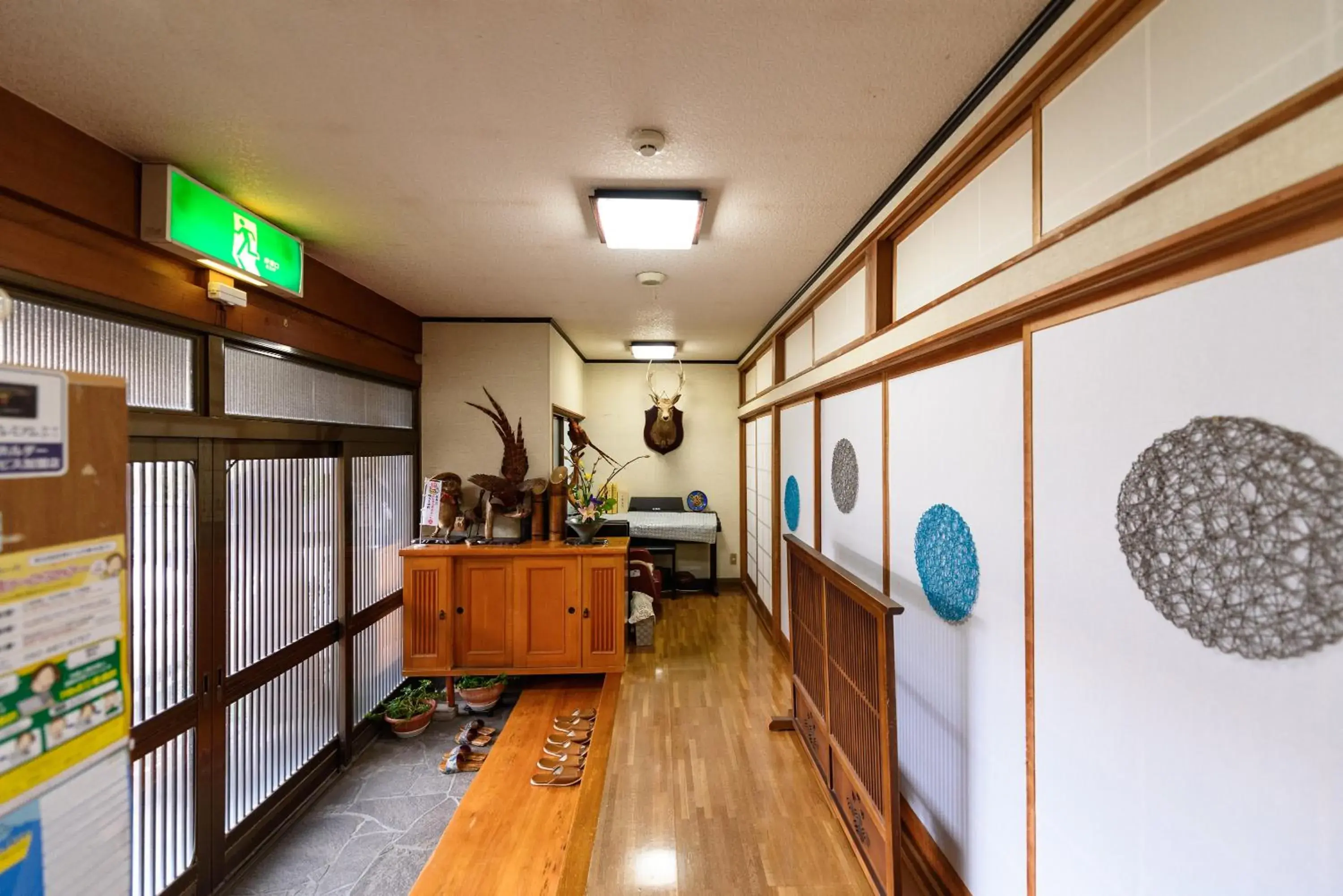 Lobby or reception in Yufuin Onsen Oyado Jinnouchi Lobby or reception in Yufuin Onsen Oyado Jinnouchi