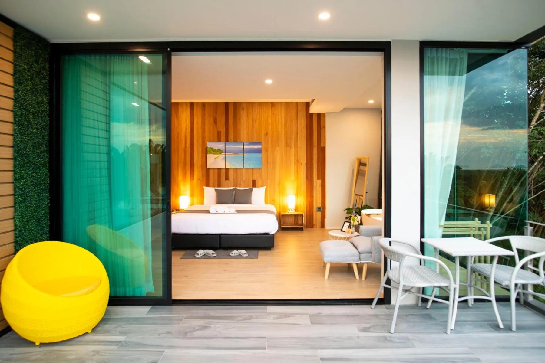 Bed in Ao Luek Panoramic Pool-SHA Plus