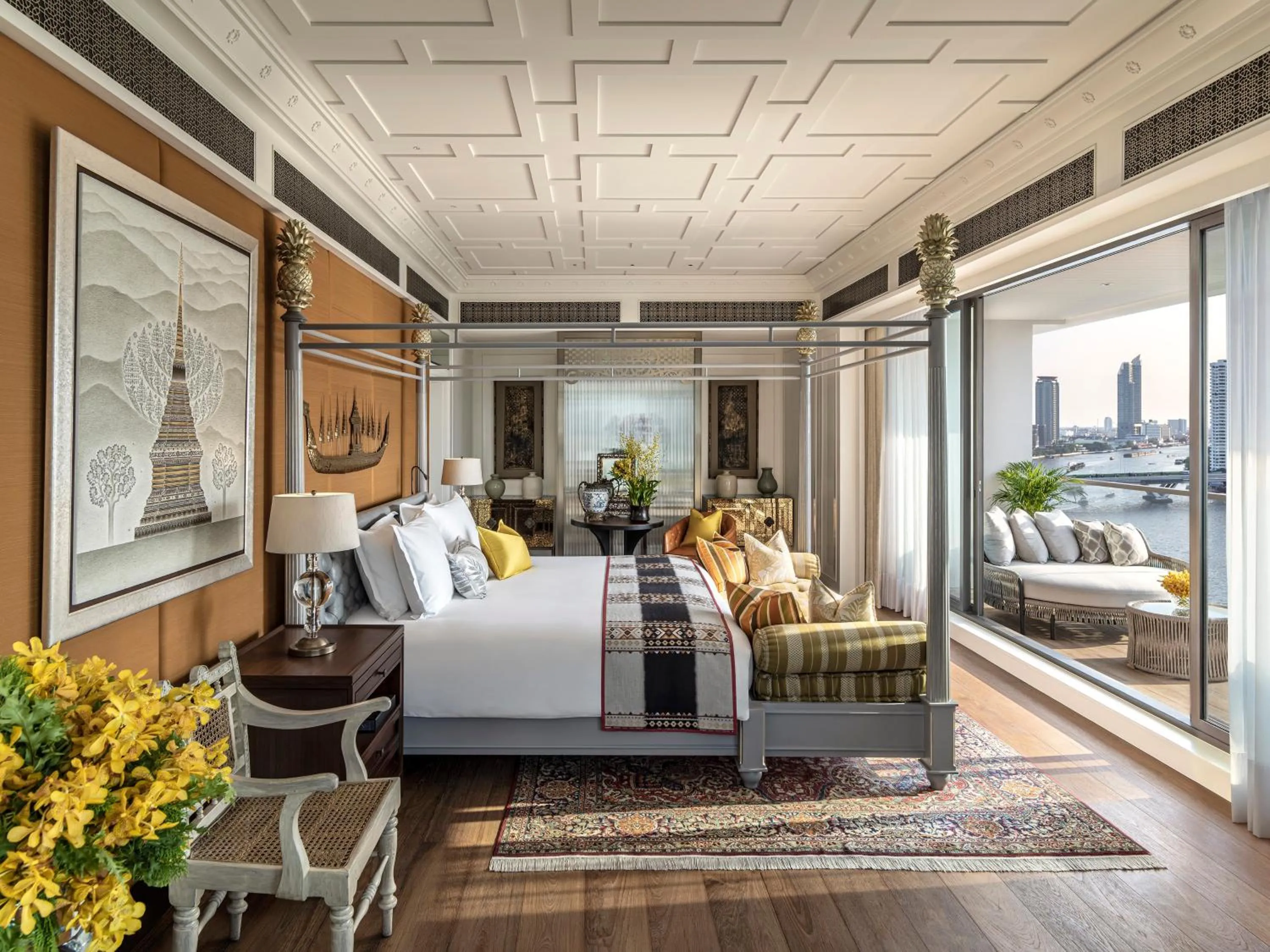 Photo of the whole room in Mandarin Oriental, Bangkok