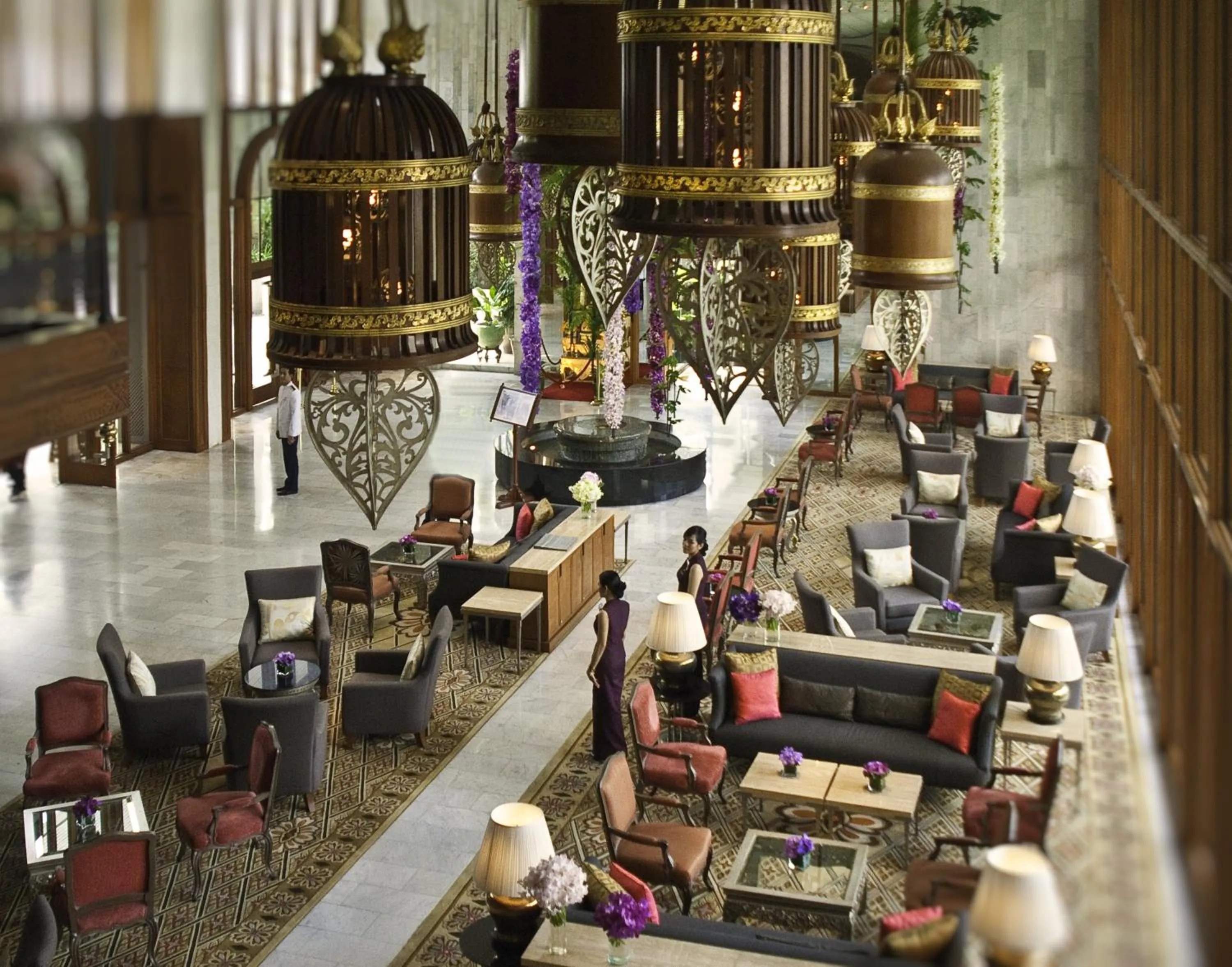 Lobby or reception in Mandarin Oriental, Bangkok