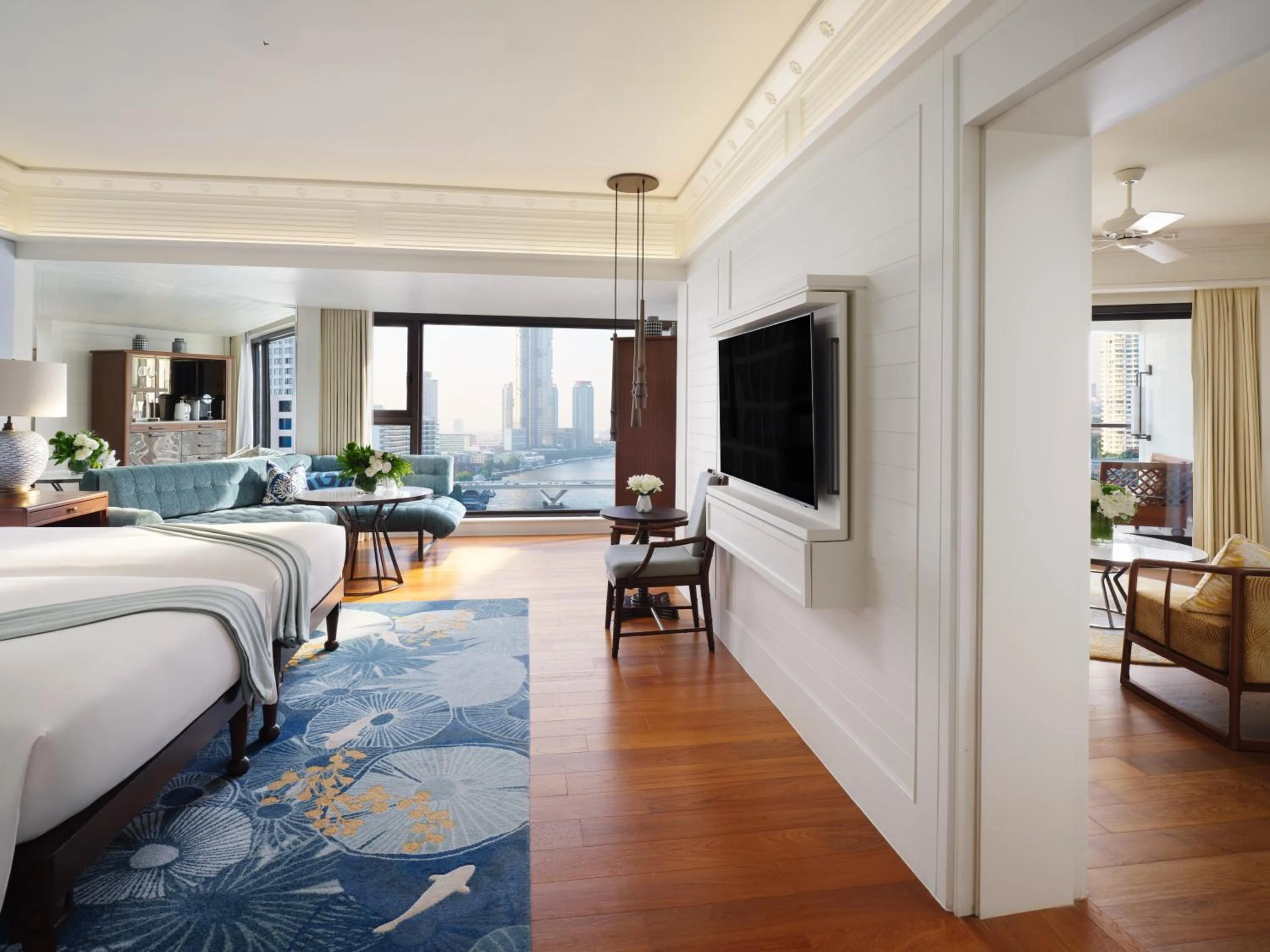Bedroom, Bed in Mandarin Oriental, Bangkok