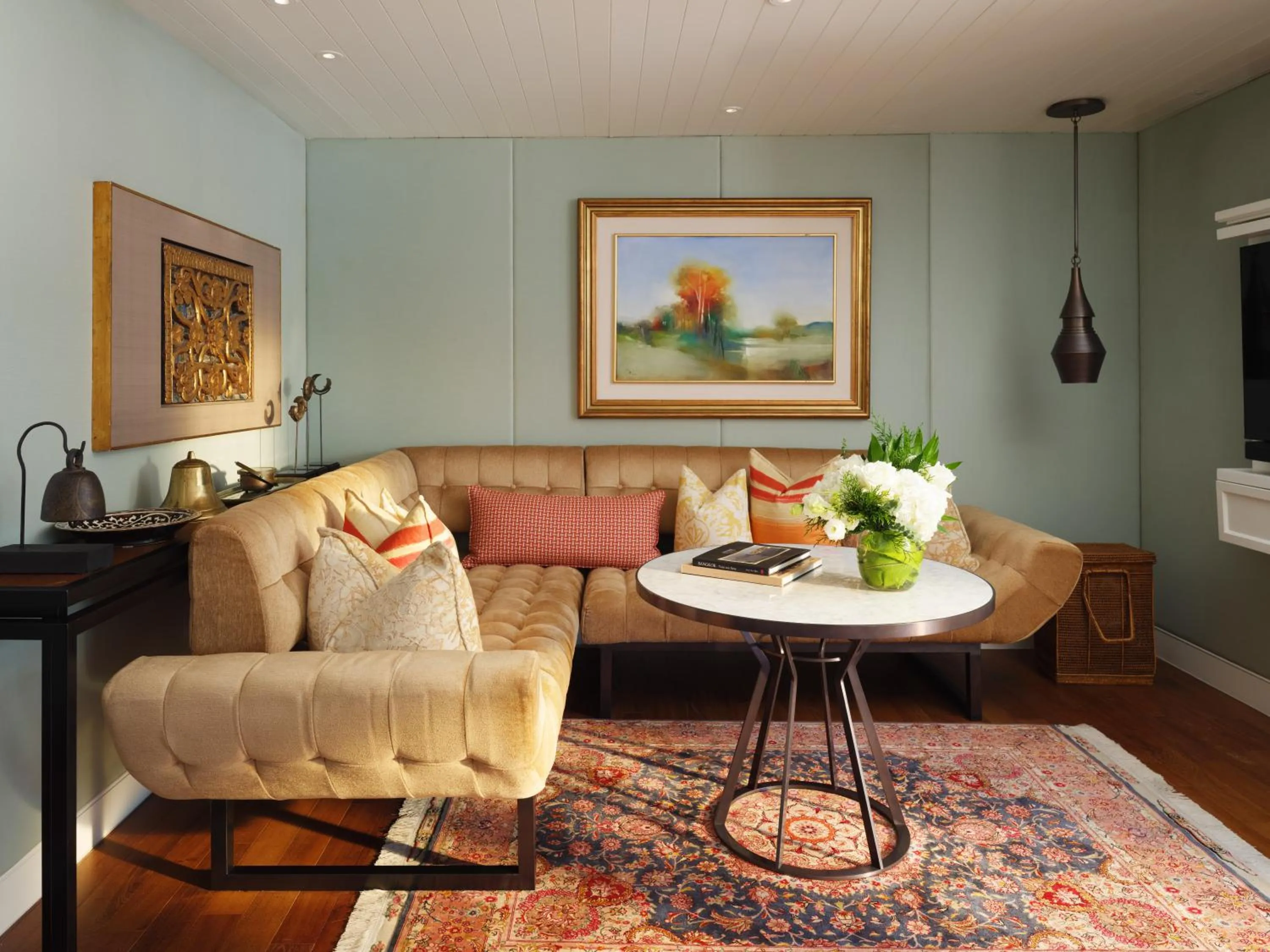 Living room in Mandarin Oriental, Bangkok
