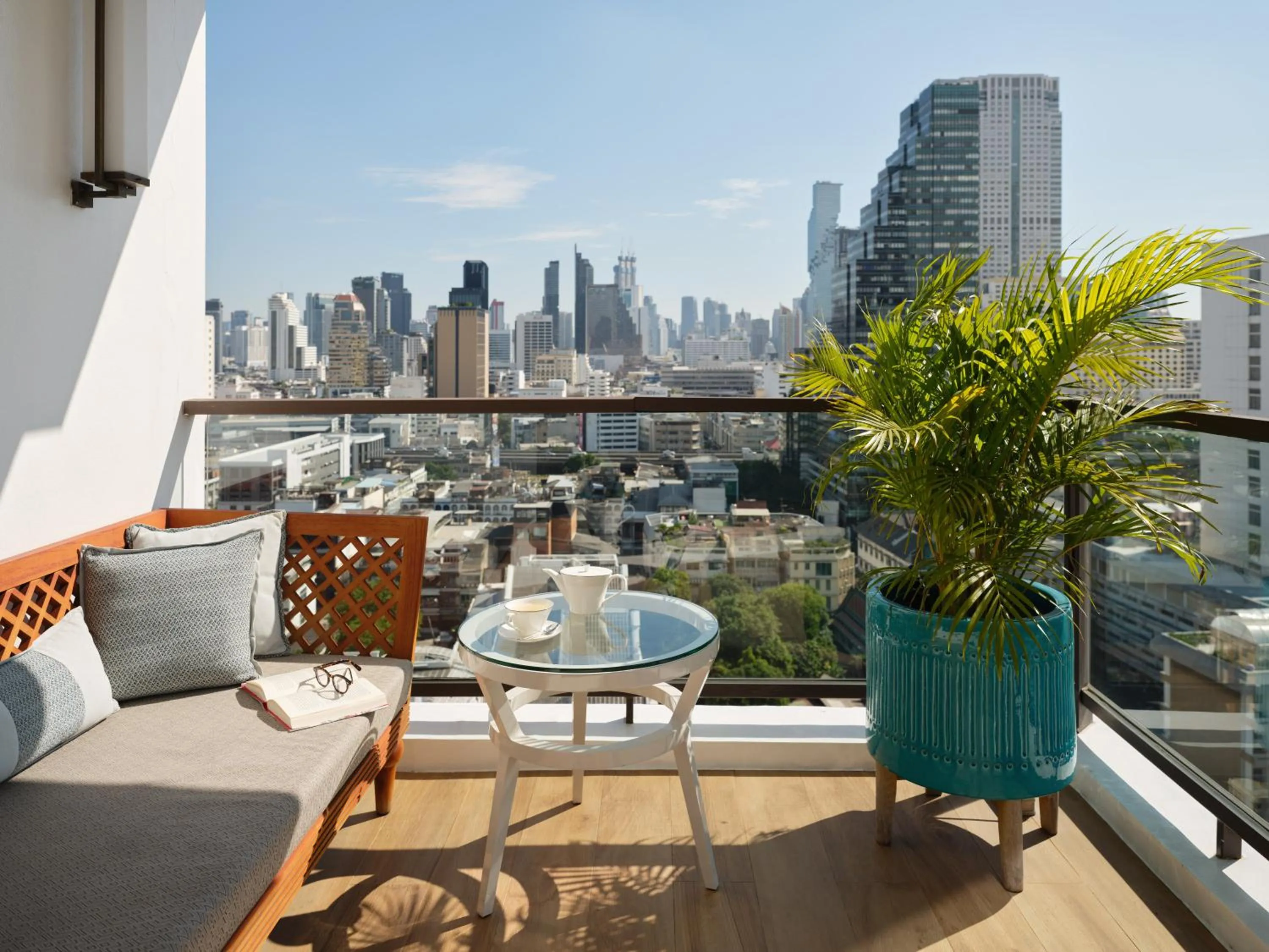 Balcony/Terrace in Mandarin Oriental, Bangkok