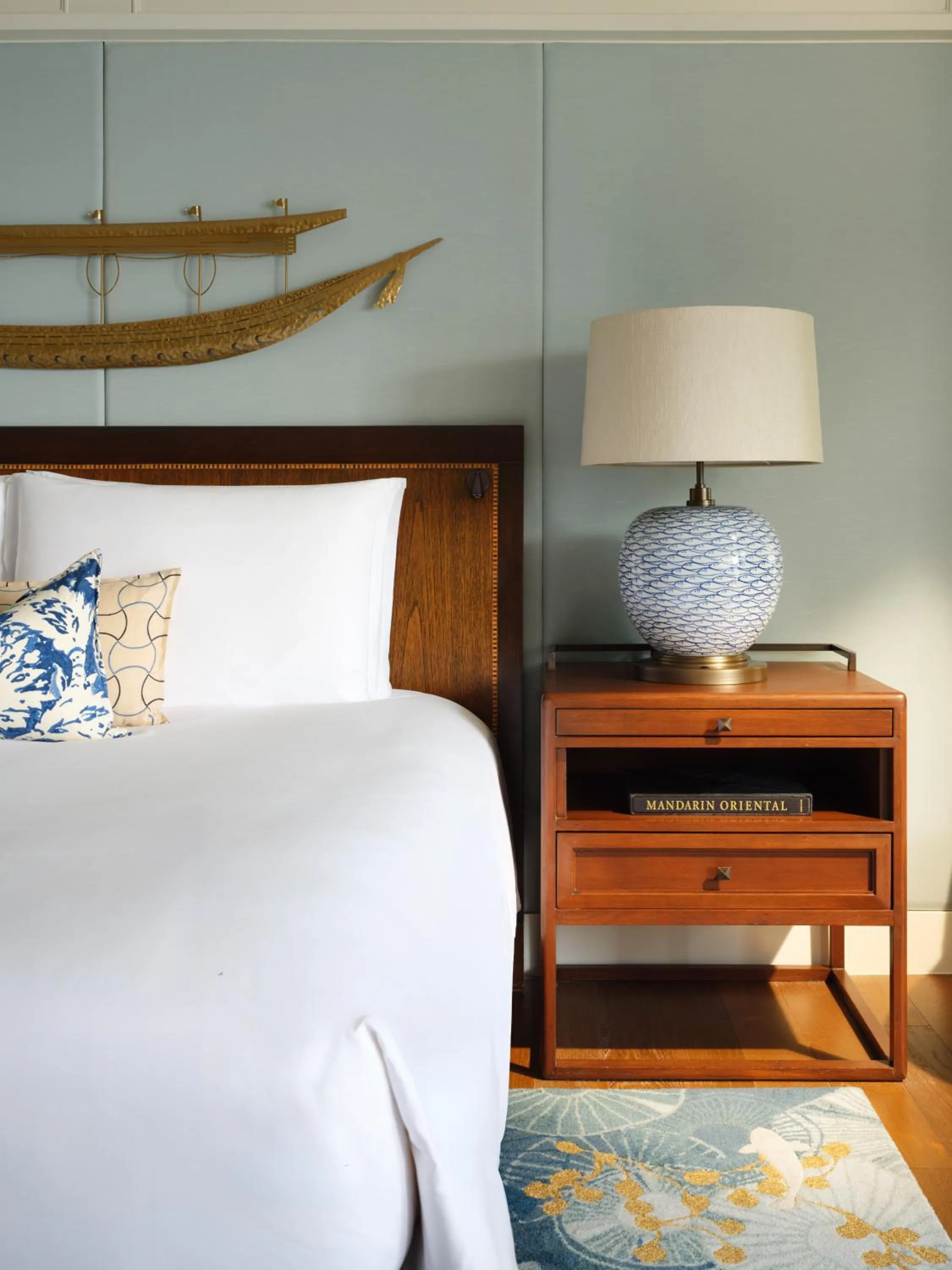 Bedroom, Bed in Mandarin Oriental, Bangkok
