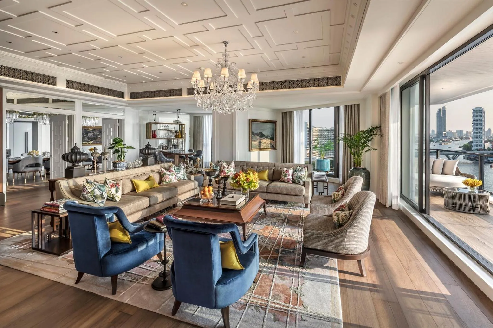 Photo of the whole room in Mandarin Oriental, Bangkok