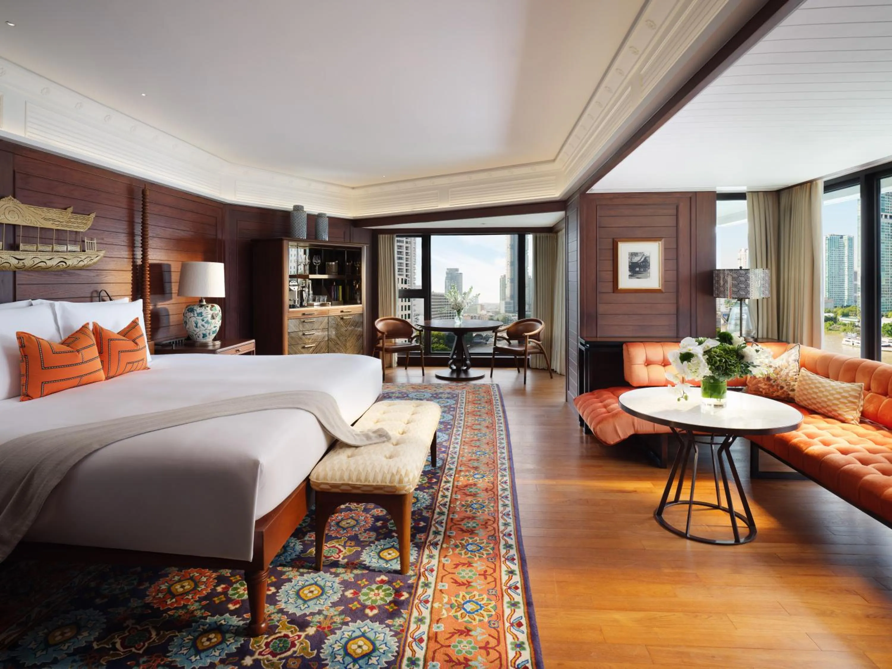 Bedroom, Bed in Mandarin Oriental, Bangkok