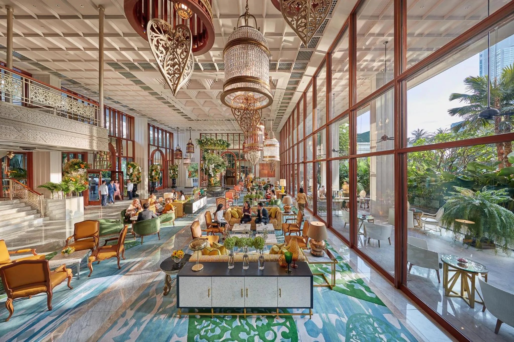 Lobby or reception in Mandarin Oriental, Bangkok