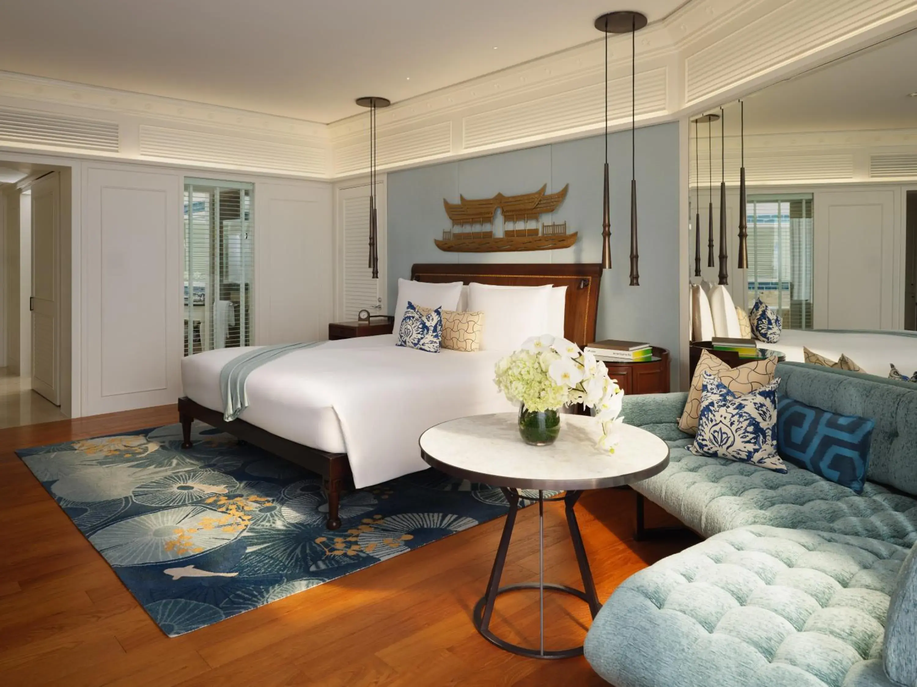 Bedroom, Bed in Mandarin Oriental, Bangkok Bedroom, Bed in Mandarin Oriental, Bangkok