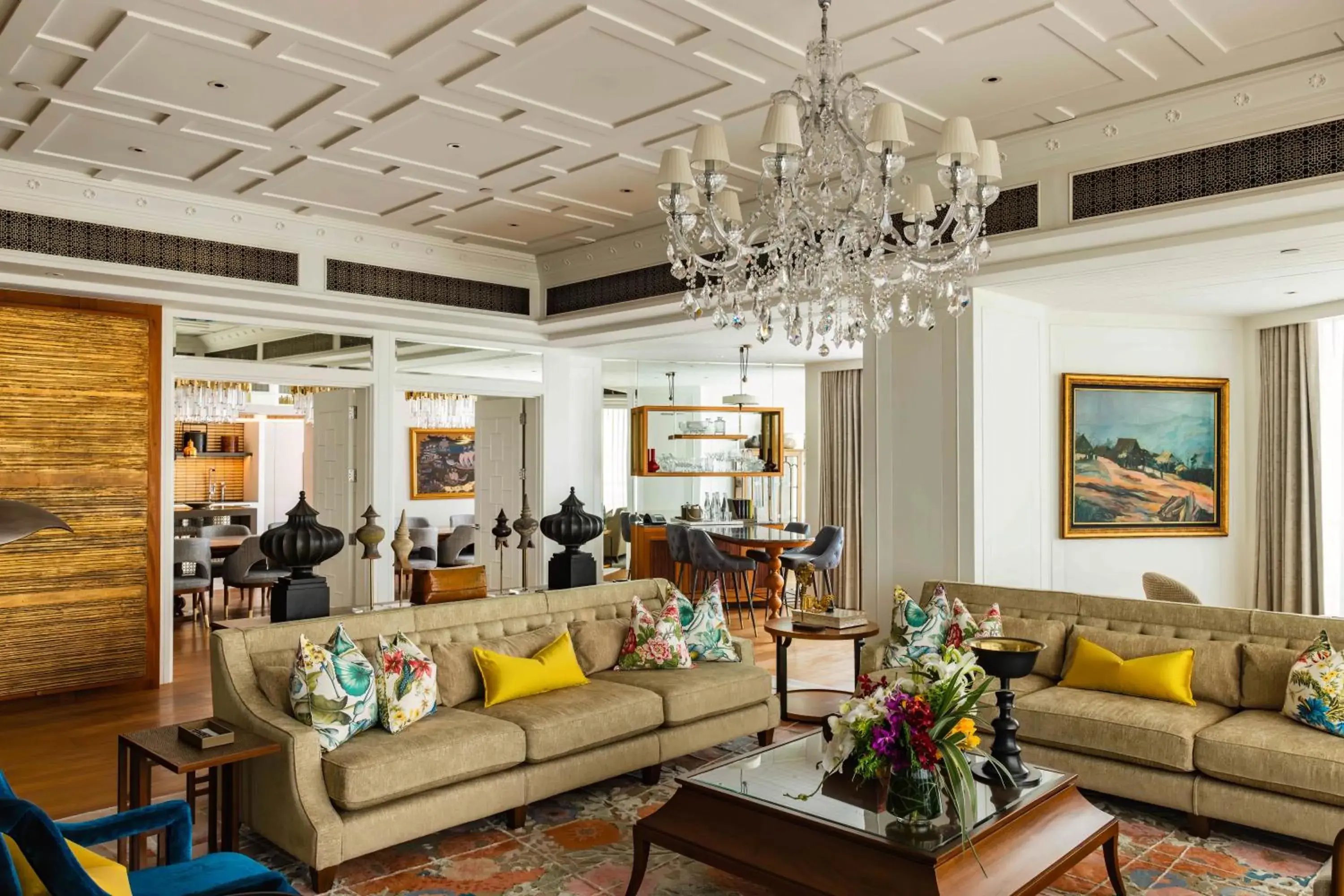 Living room in Mandarin Oriental, Bangkok Living room in Mandarin Oriental, Bangkok