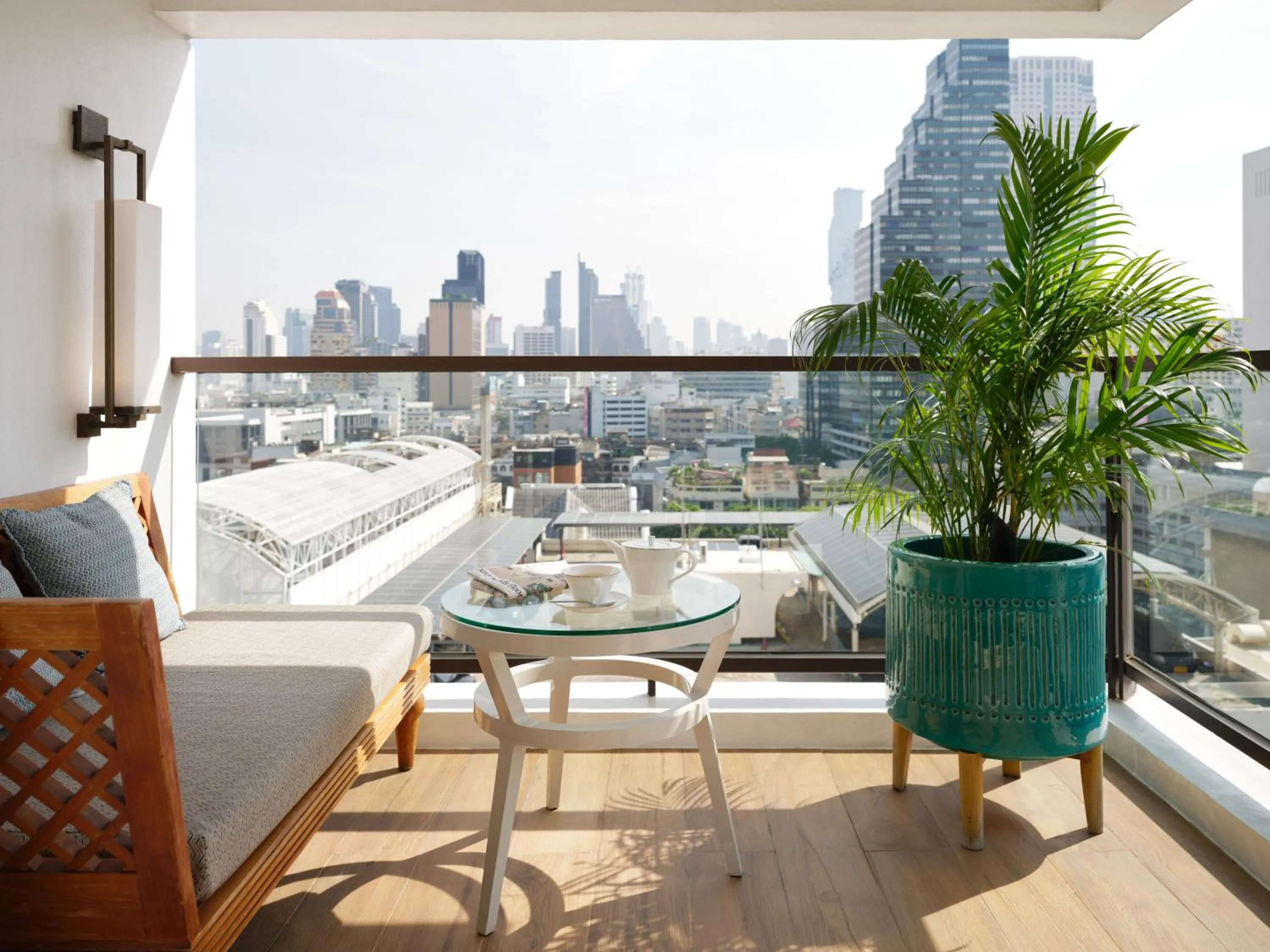 Balcony/Terrace in Mandarin Oriental, Bangkok