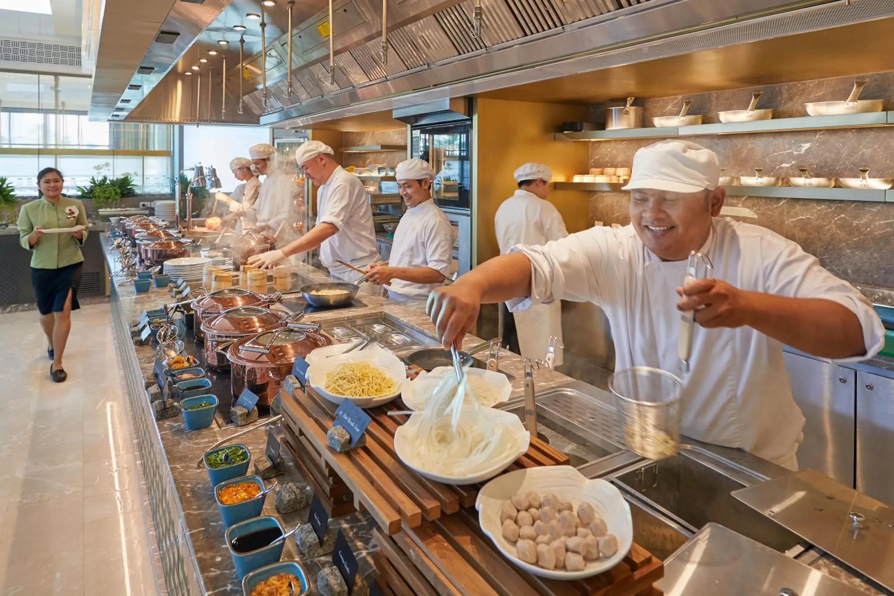 Breakfast in Mandarin Oriental, Bangkok Breakfast in Mandarin Oriental, Bangkok