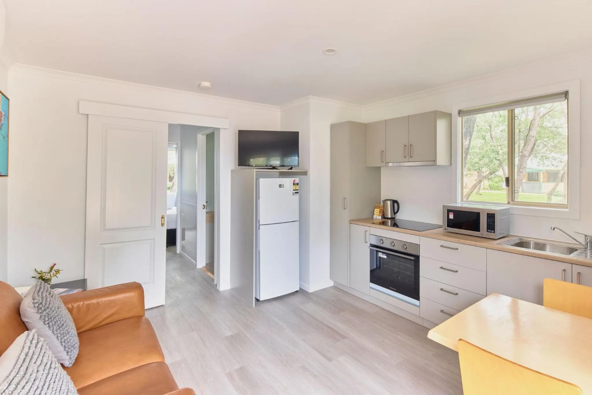 Kitchen or kitchenette in RAC Busselton Holiday Park