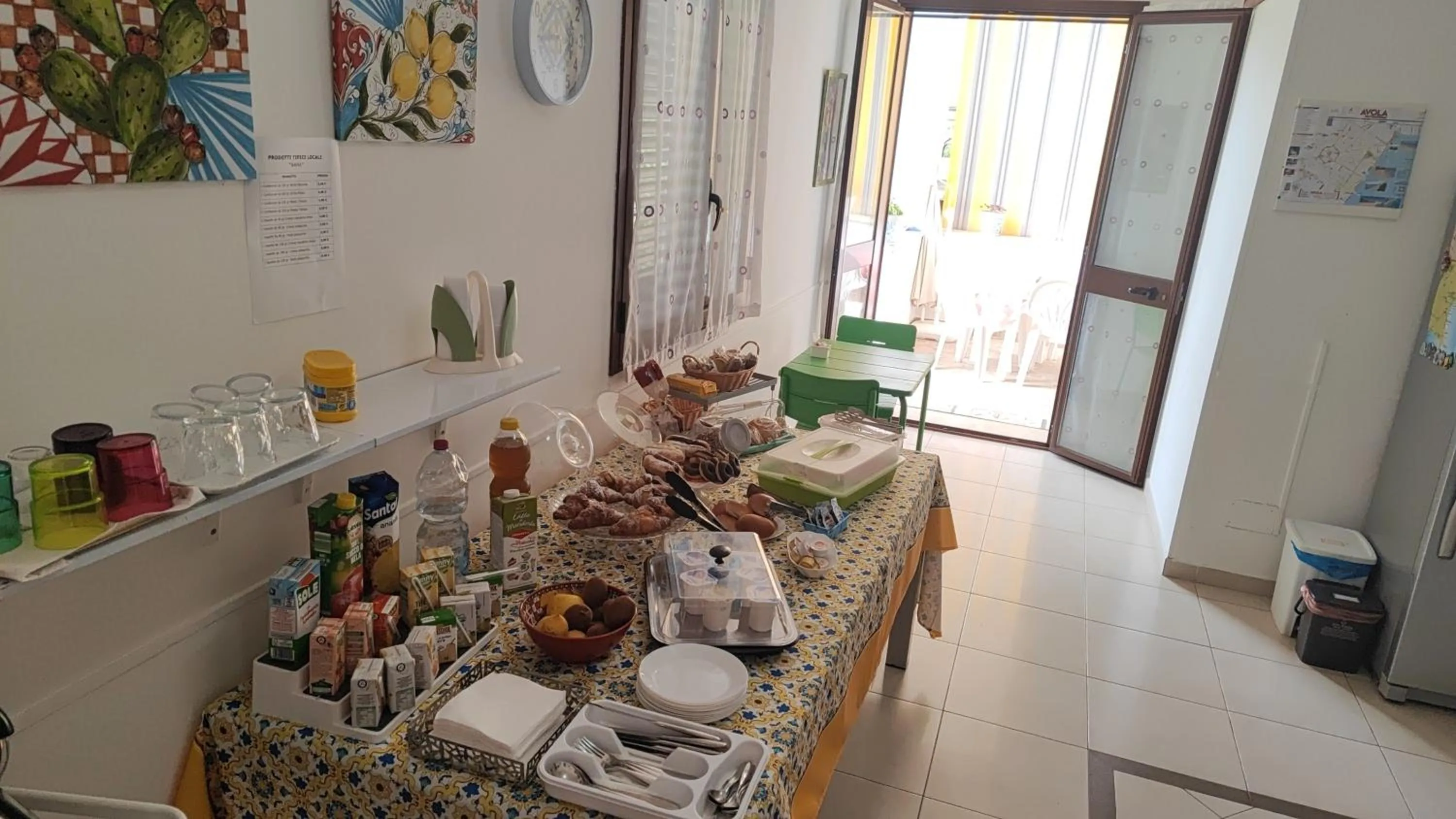 Food and drinks in B&B AMURI RANNI